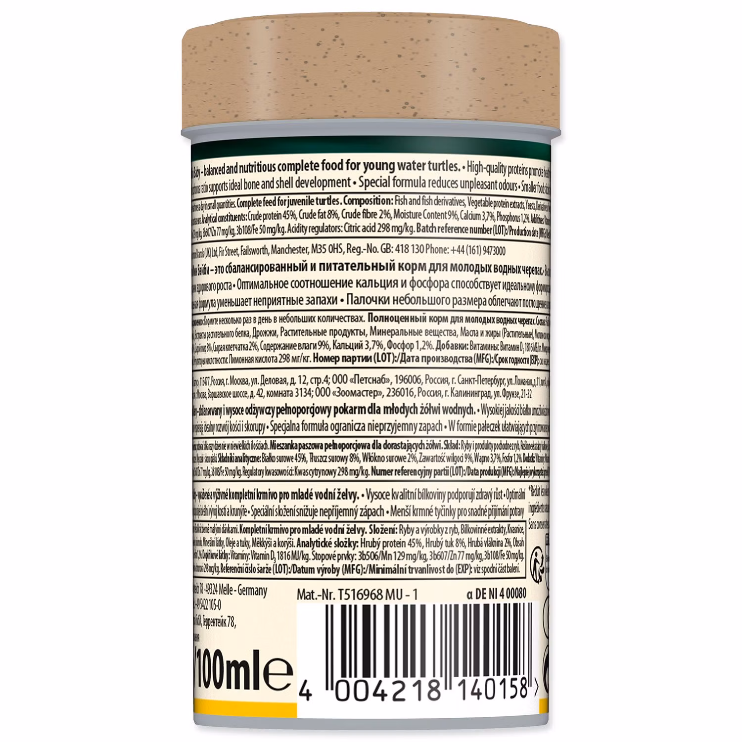 Krmivo Tetra Repto Min Mini-Baby 100ml