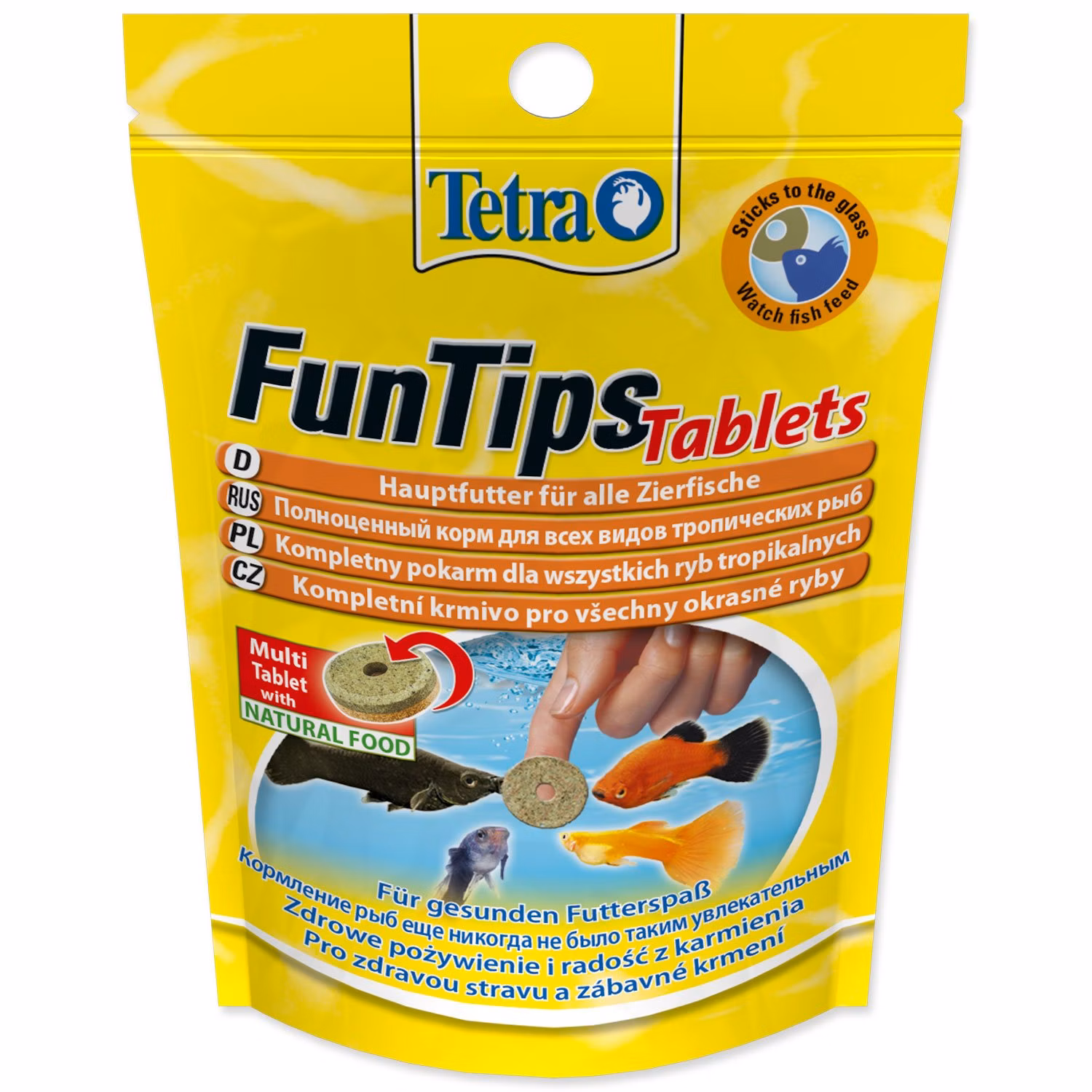 Krmivo Tetra Fun Tips Tablets 20 tbl.
