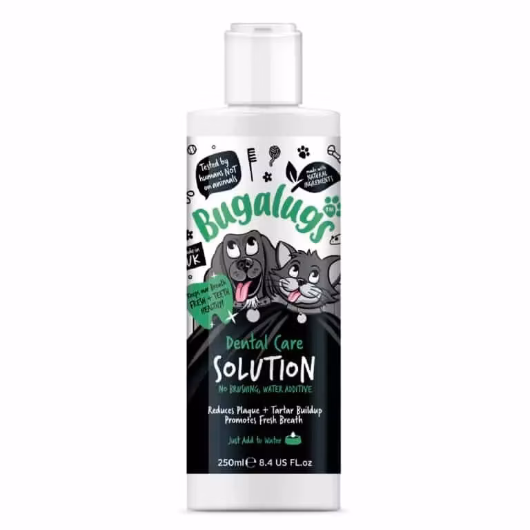 Bugalugs dentálny roztok do vody pre psov - 490 ml