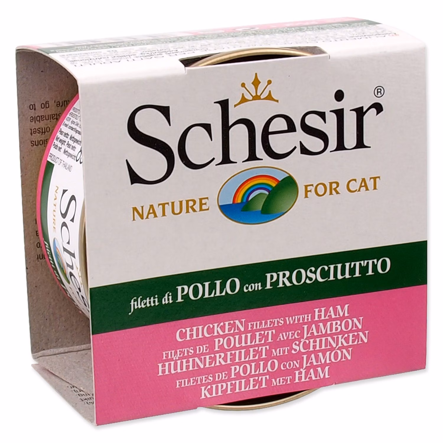 Konzerva SCHESIR kura a šunka v želé 85g