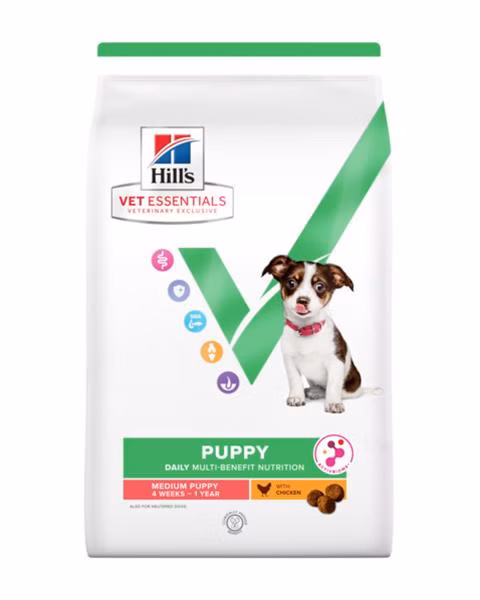 HILLS VE Canine Multi Benefit Puppy Medium Chicken 2 kg