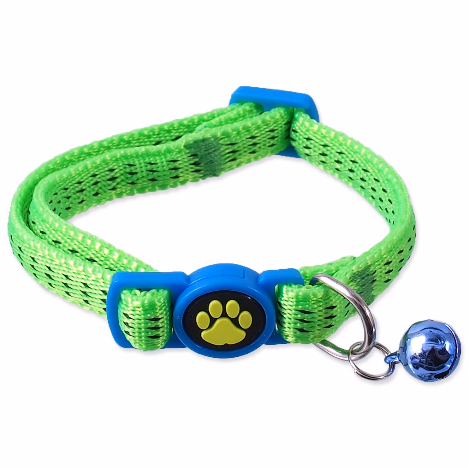 Obojok Magic Cat Nylon XS limetka 1x19-31cm