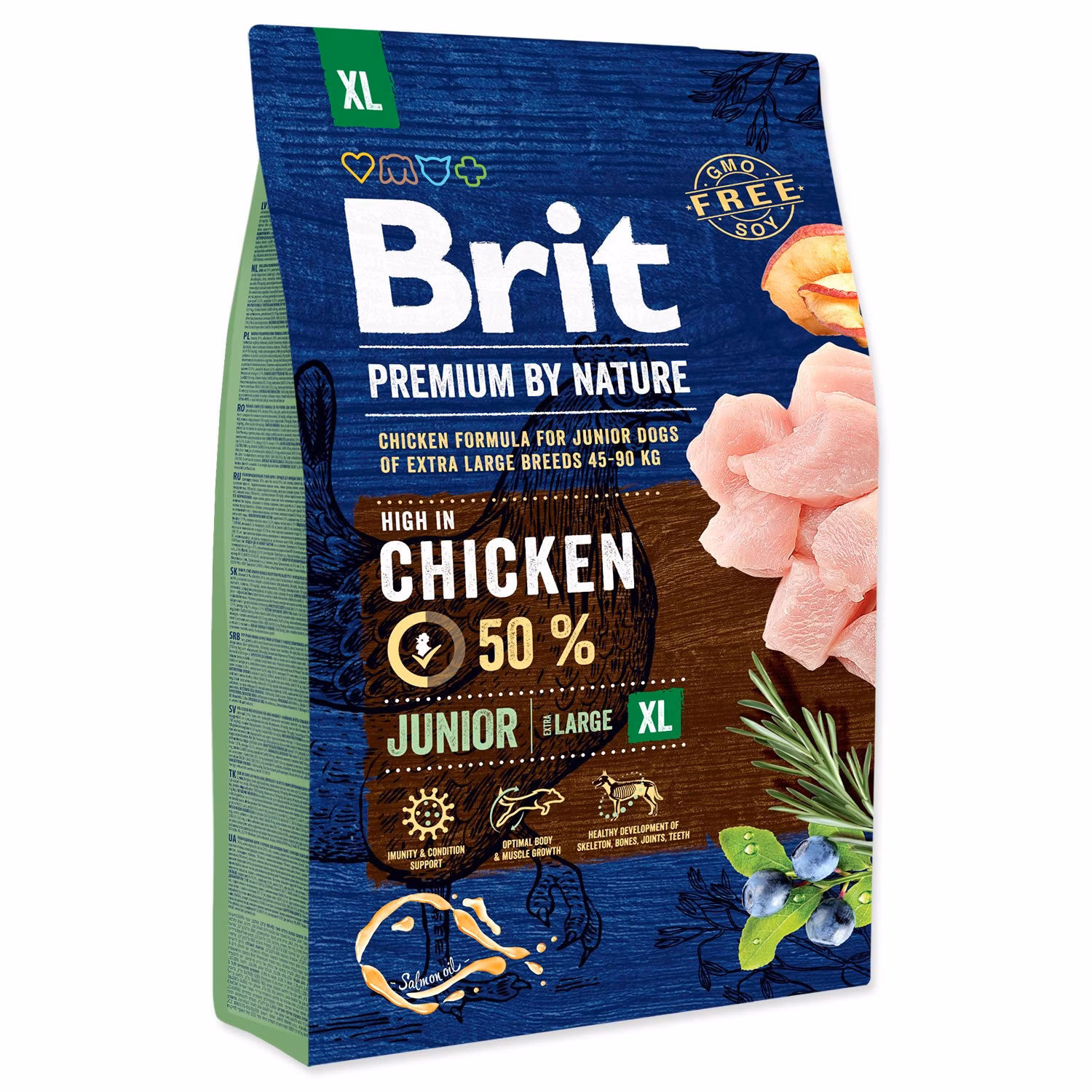 Krmivo Brit Premium by Nature Junior XL 3kg
