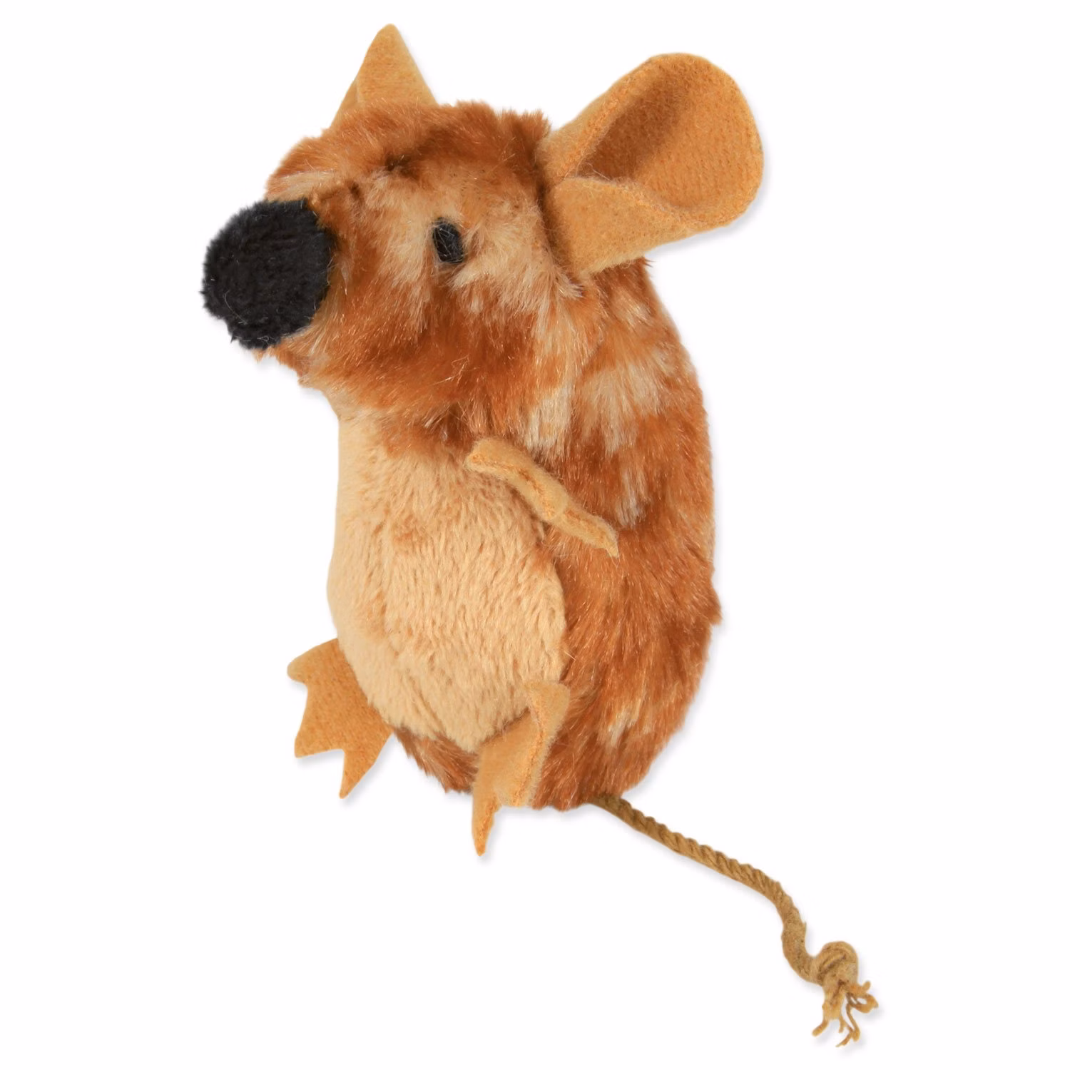 Mouse with microchip, plush, catnip, 8 cm