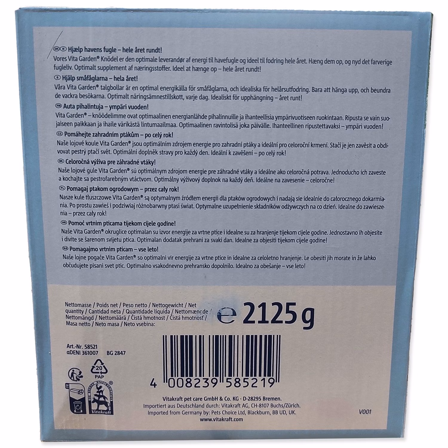 Vita Garden lojové gole v bio sieťke 25 ks x 85g