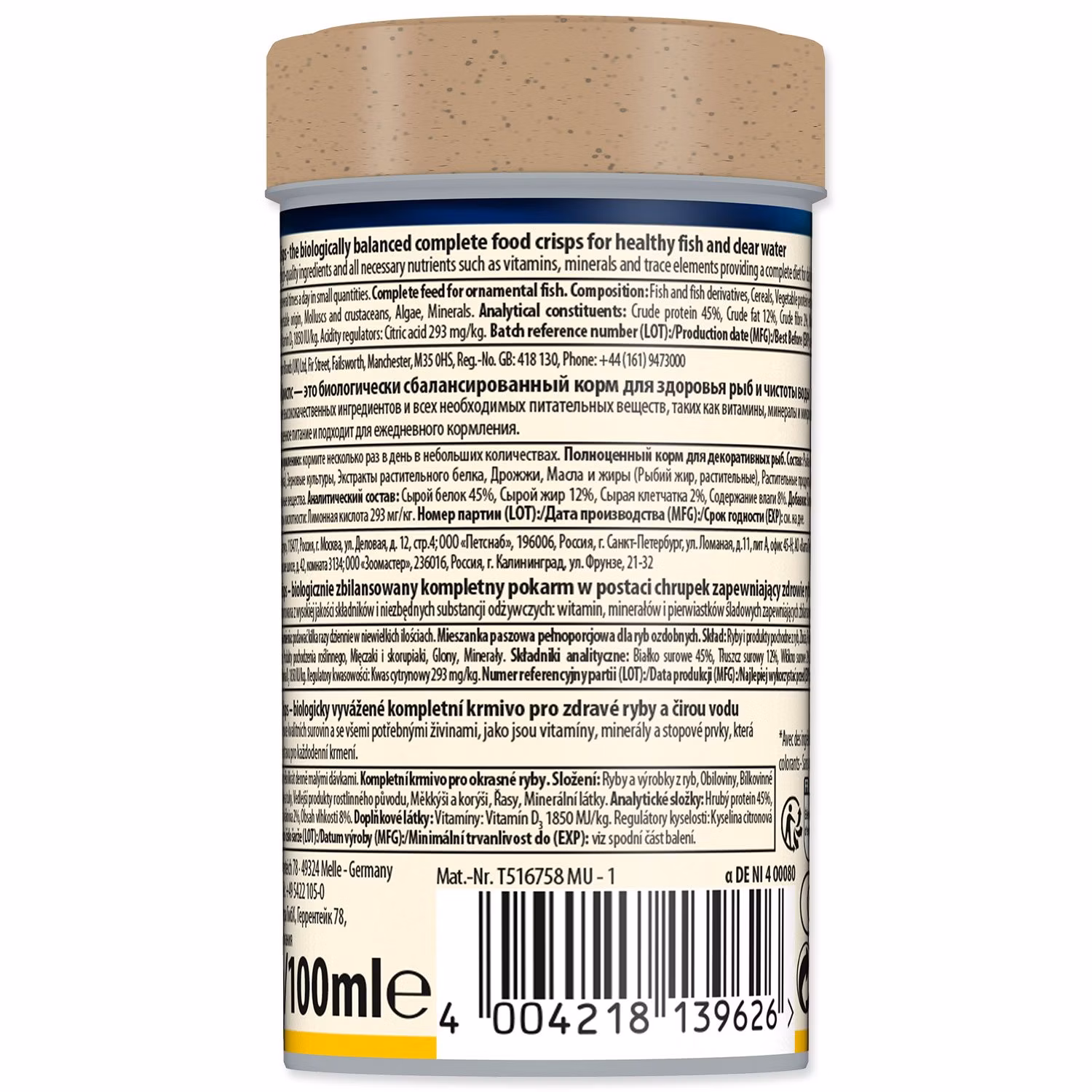 Krmivo Tetra Min Pro Crisps 100ml