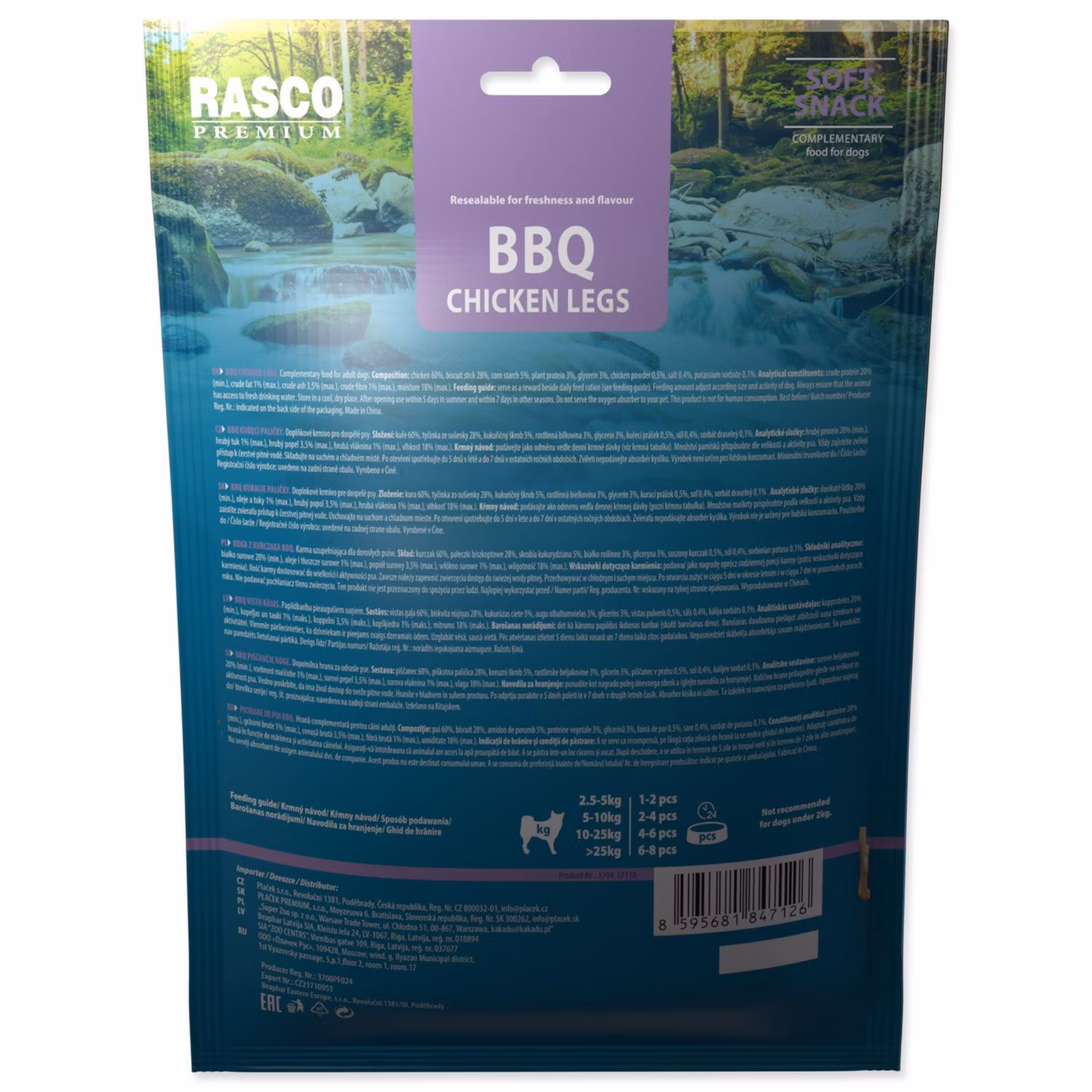 Pochúťka Rasco Premium BBQ Kuracie paličky 230g