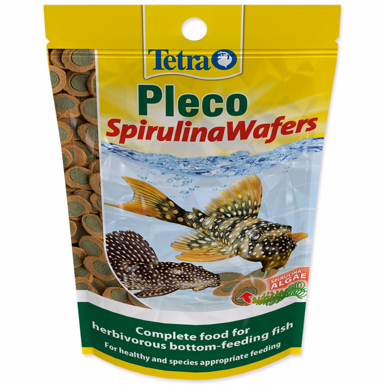 Krmivo Tetra Pleco Spirulina Wafers sáčok 15g
