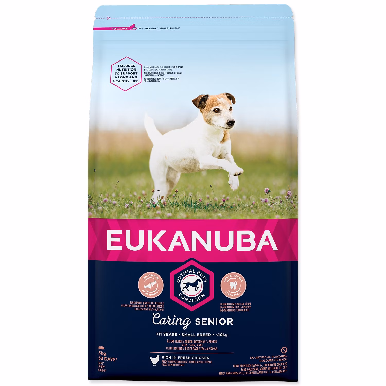 Krmivo EUKANUBA Senior Small 3kg