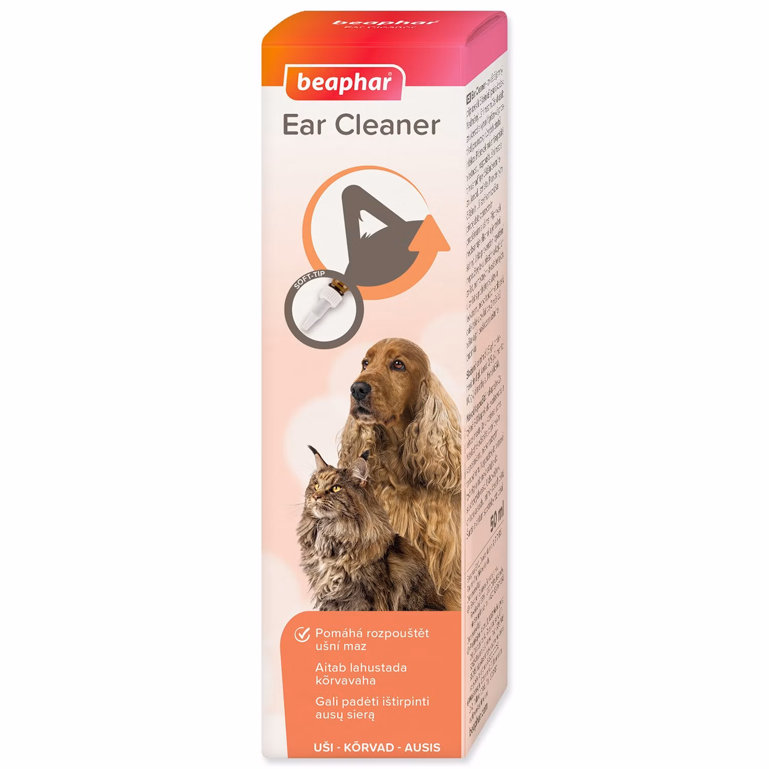 Kvapky Beaphar ušné Ear Cleaner 50ml
