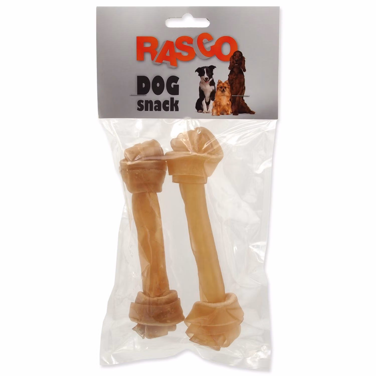 Pochúťka Rasco uzol byvolý 15 cm 2ks