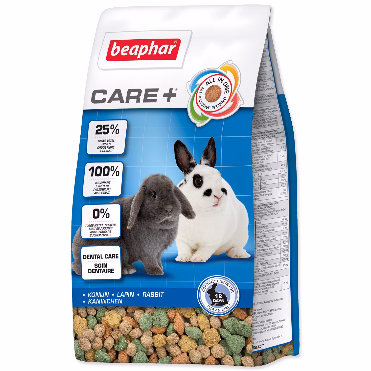 Krmivo Beaphar CARE+ králik 250g