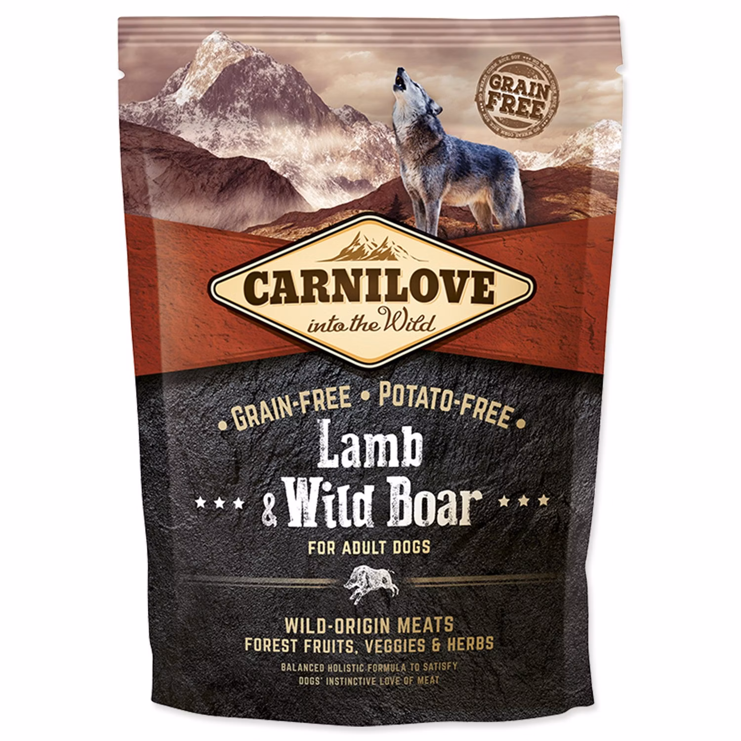 Krmivo Carnilove Adult Lamb & Wild Boar 1,5kg