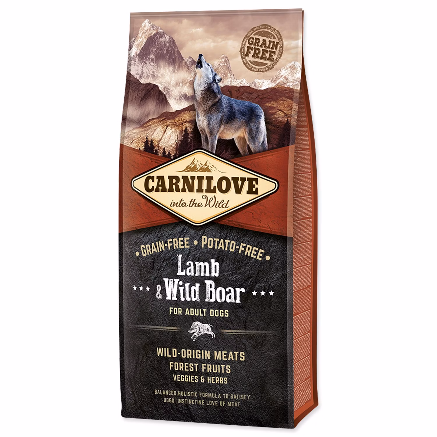 Krmivo Carnilove Adult Lamb & Wild Boar 12kg