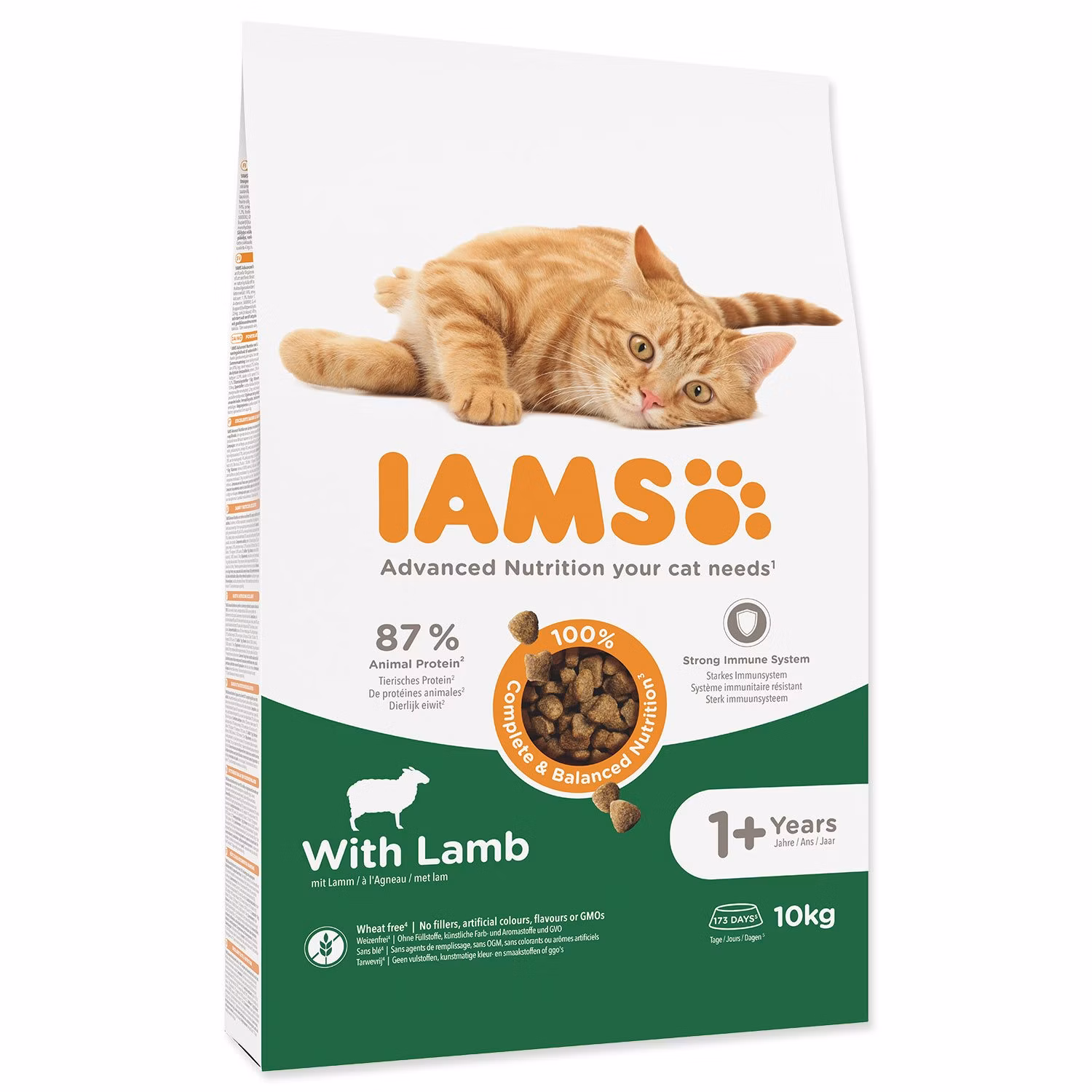 Krmivo IAMS Cat Adult Lamb 10kg