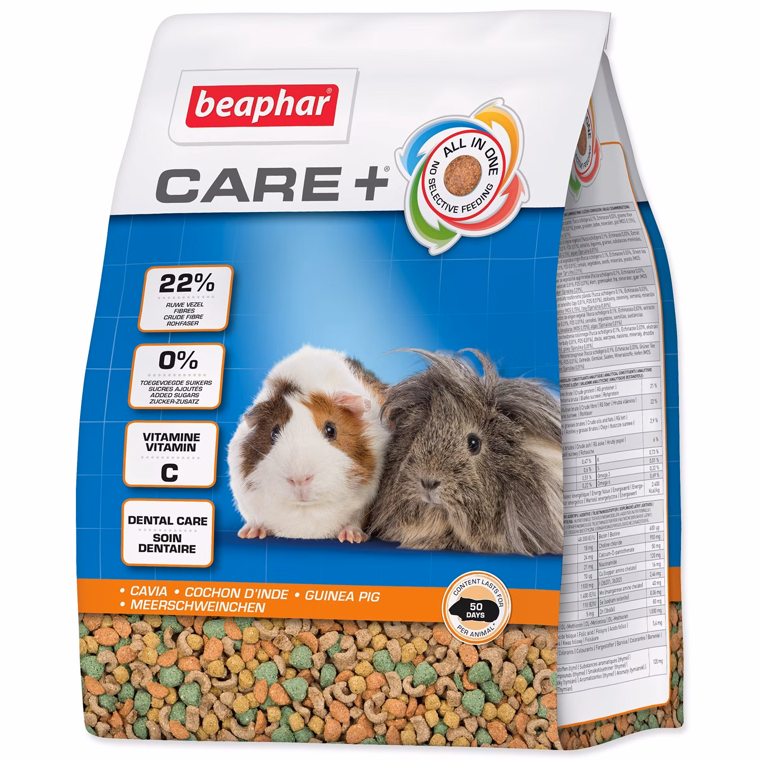 Krmivo Beaphar CARE+ morča 1,5kg