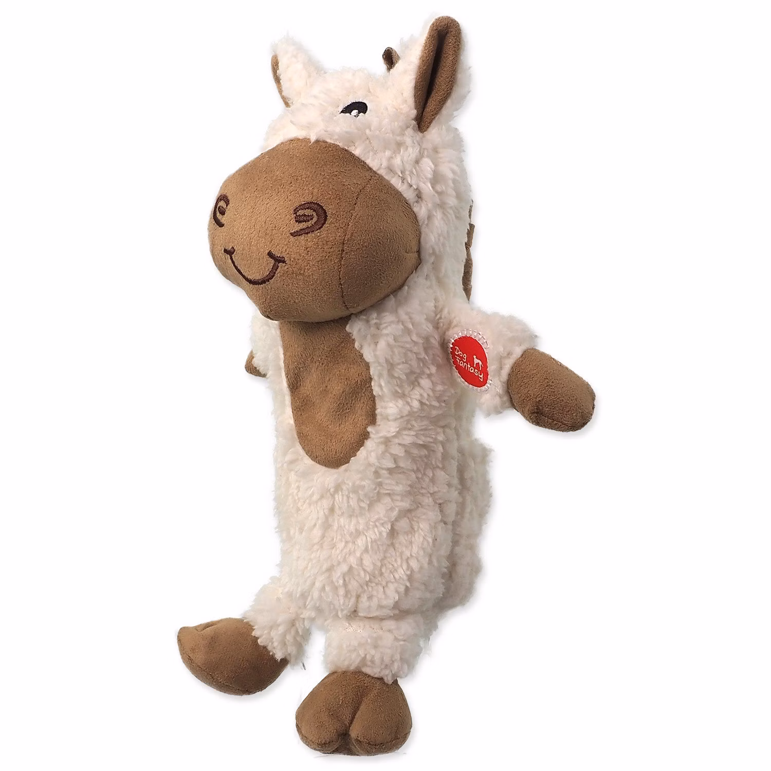 Hračka Dog Fantasy Snuggle mix zvierat s pet fľašou 26cm