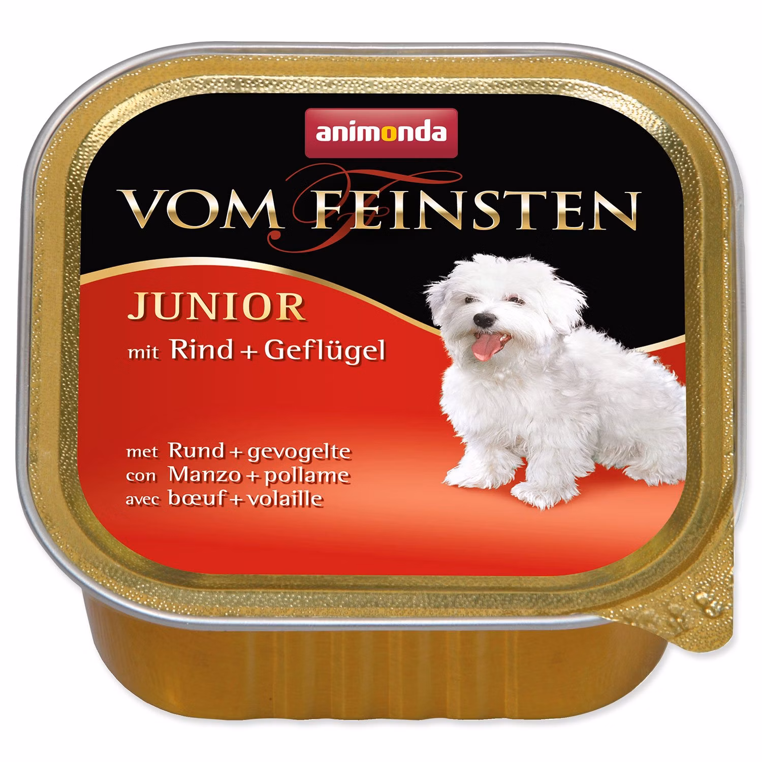 Paštéta Animonda Vom Feinstein Junior hovädzie a hydina 150g