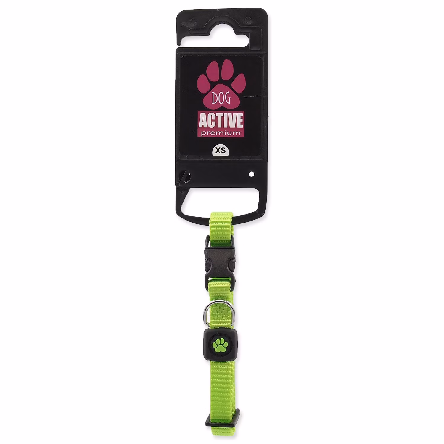 Obojok Active Dog Premium XS limetka 1x21-30cm