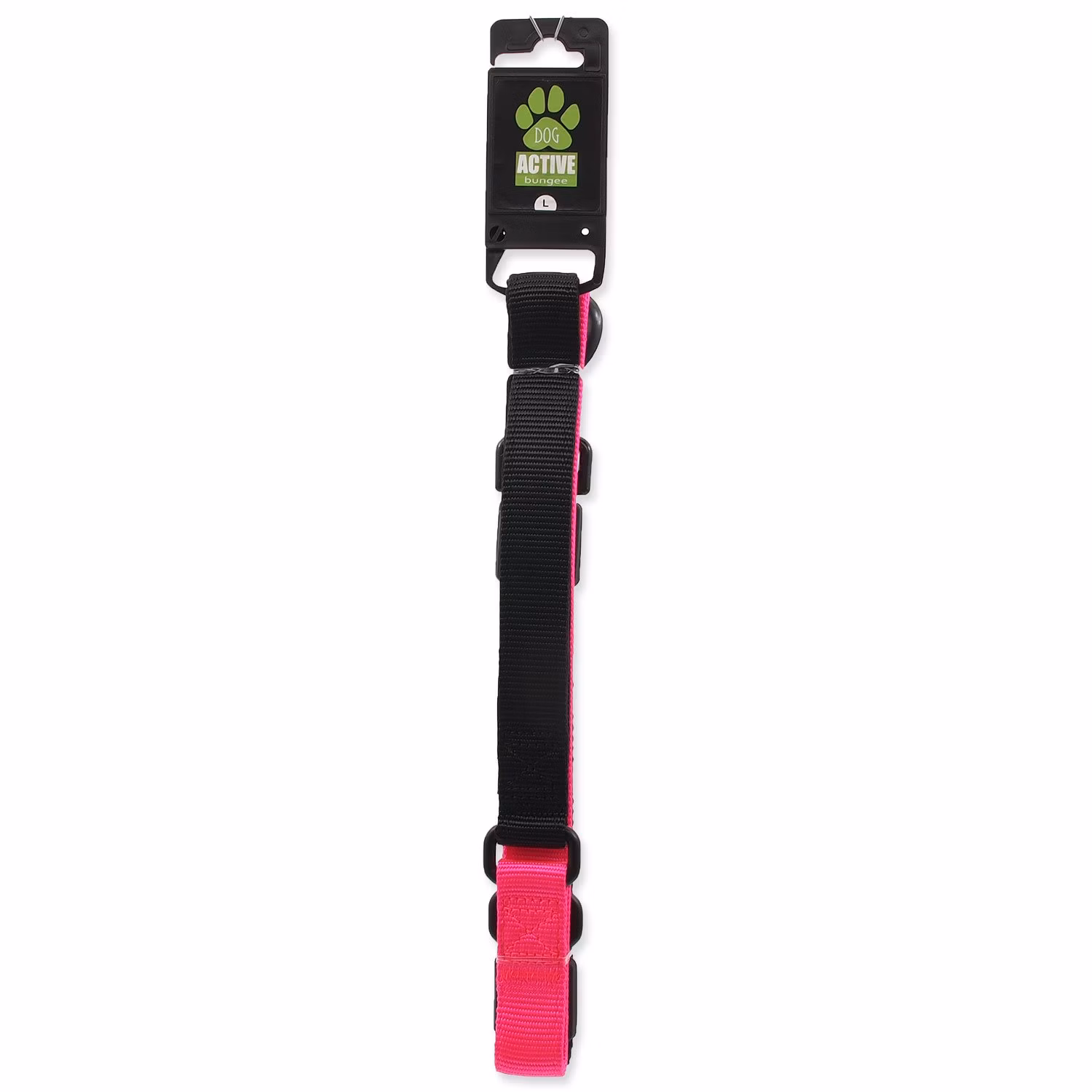 Vodítko Active Dog Bungee Neoprene L ružové 2,5x120cm