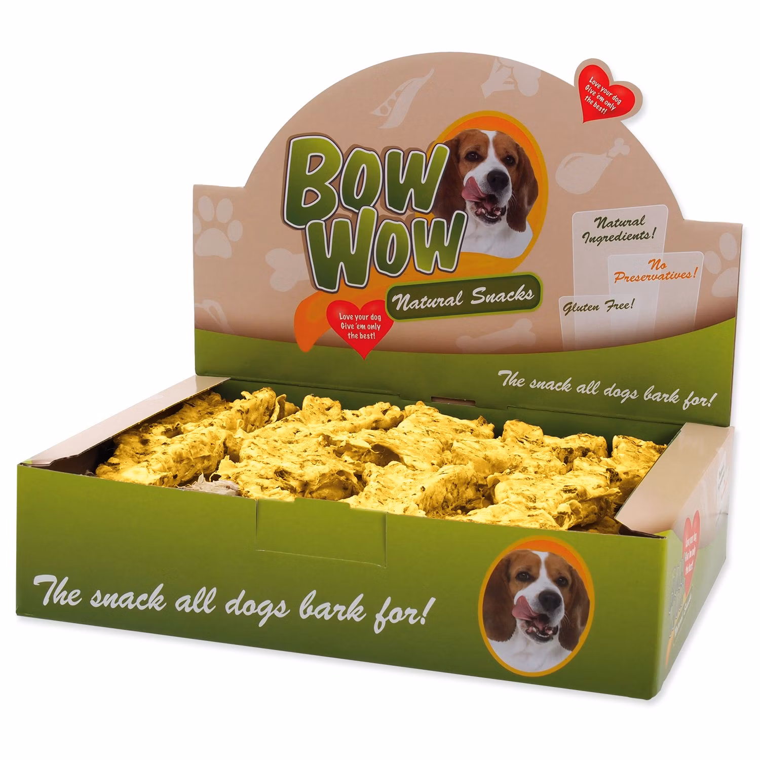 Pochúťka Mira Mar Bow Wow Prebio hydina a Juka, kosť 30ks