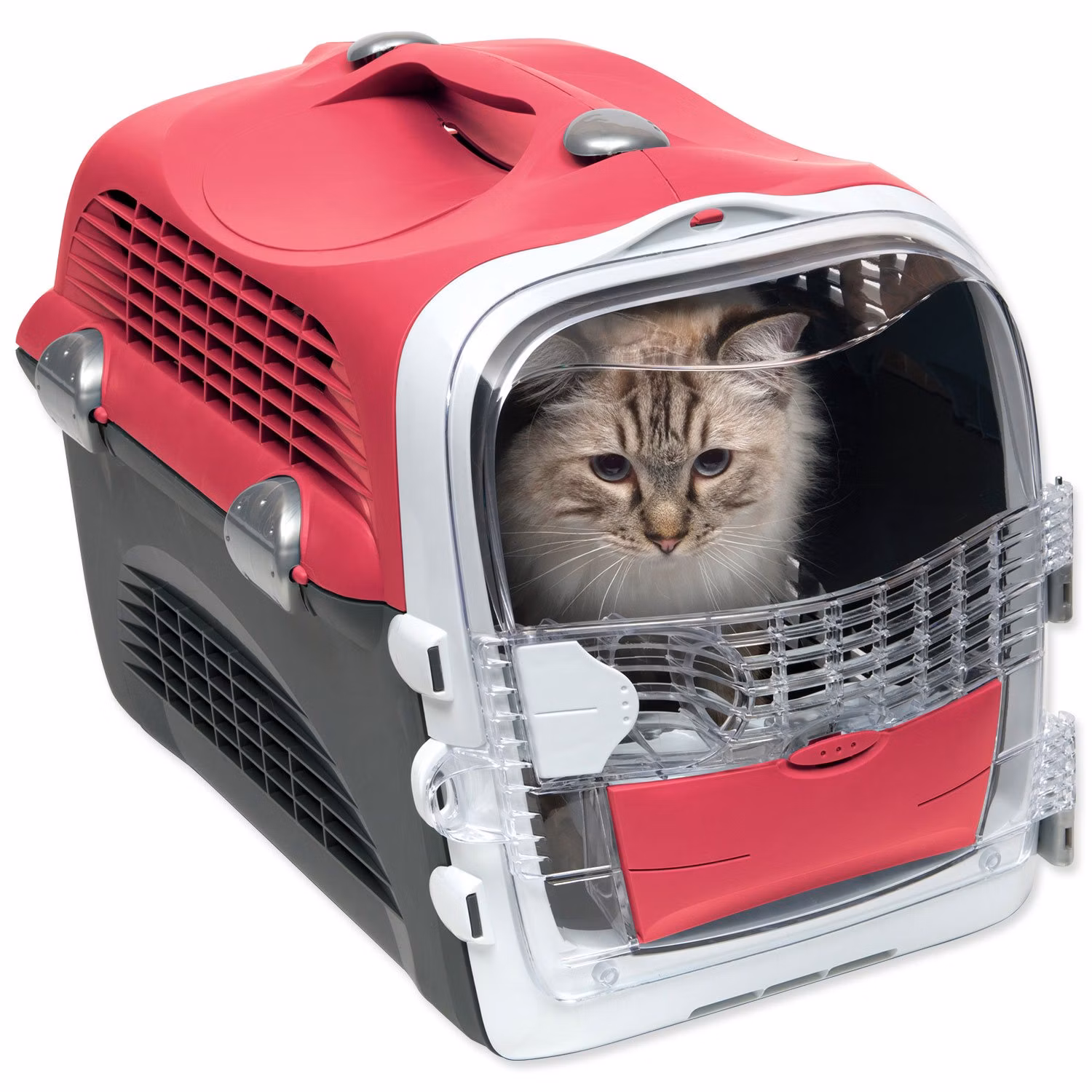 Prepravka Catit Cabrio tmavo červená