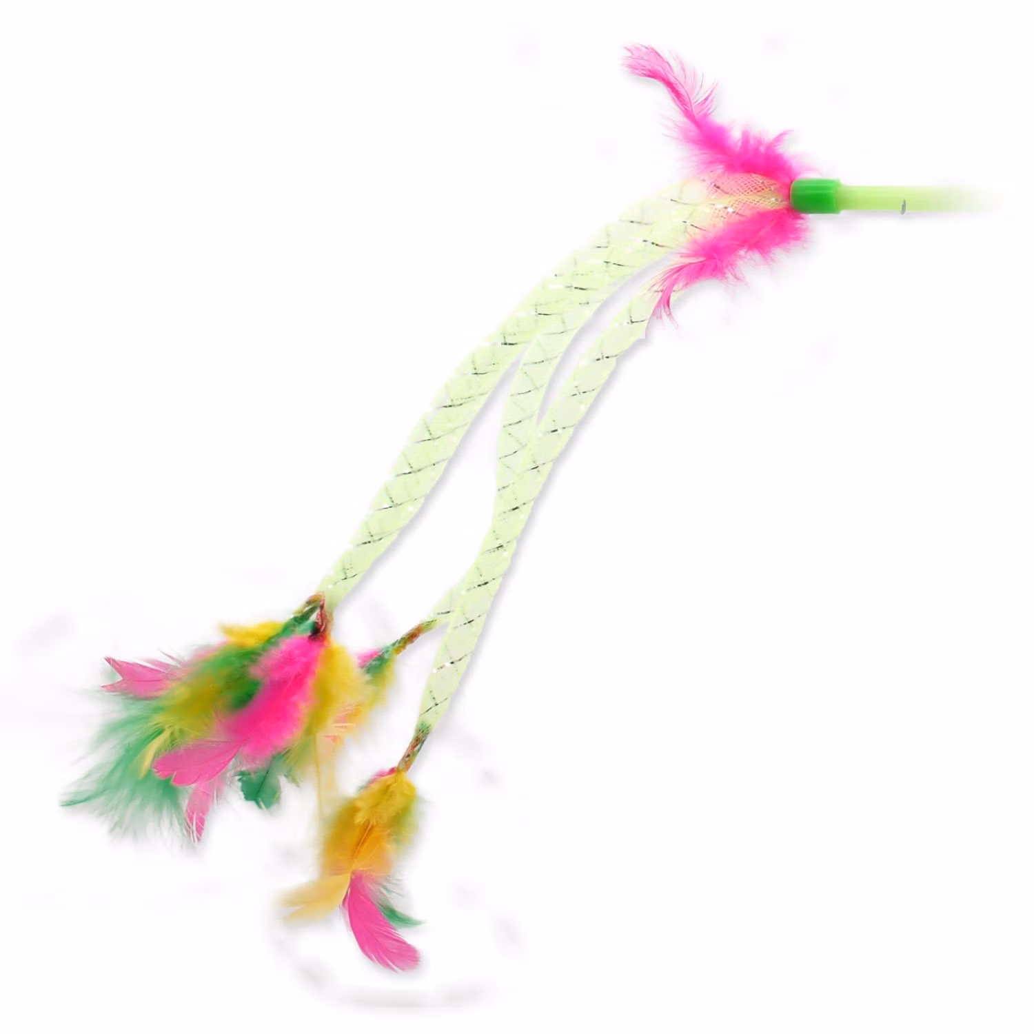 Hračka Magic Cat palička s pierkami 27cm+49cm 24ks