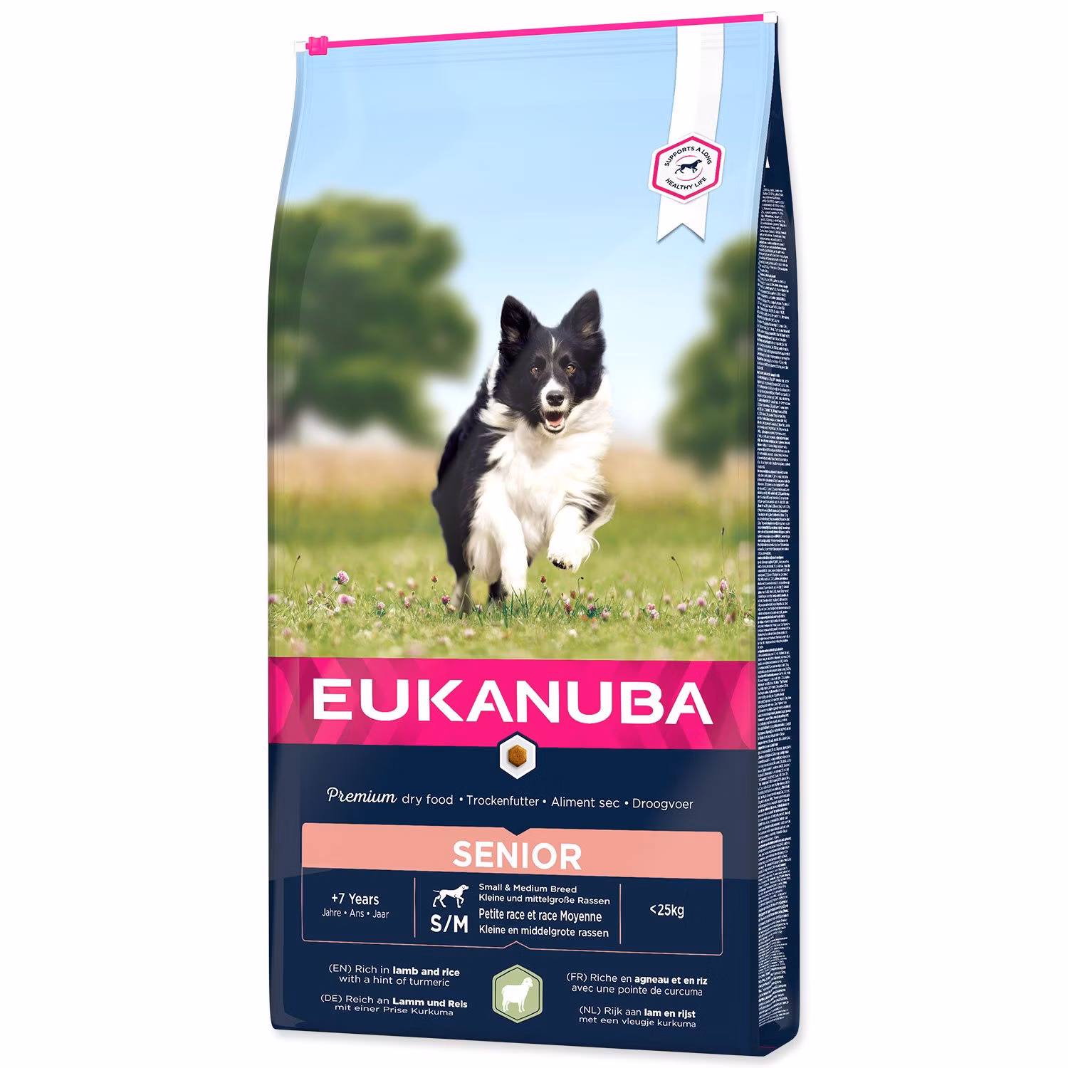 Krmivo EUKANUBA Senior Small & Medium Lamb 12kg
