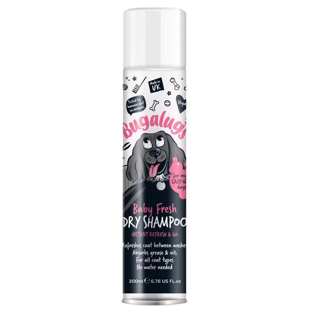 Bugalugs suchý šampón pre psov - Baby Fresh 200 ml