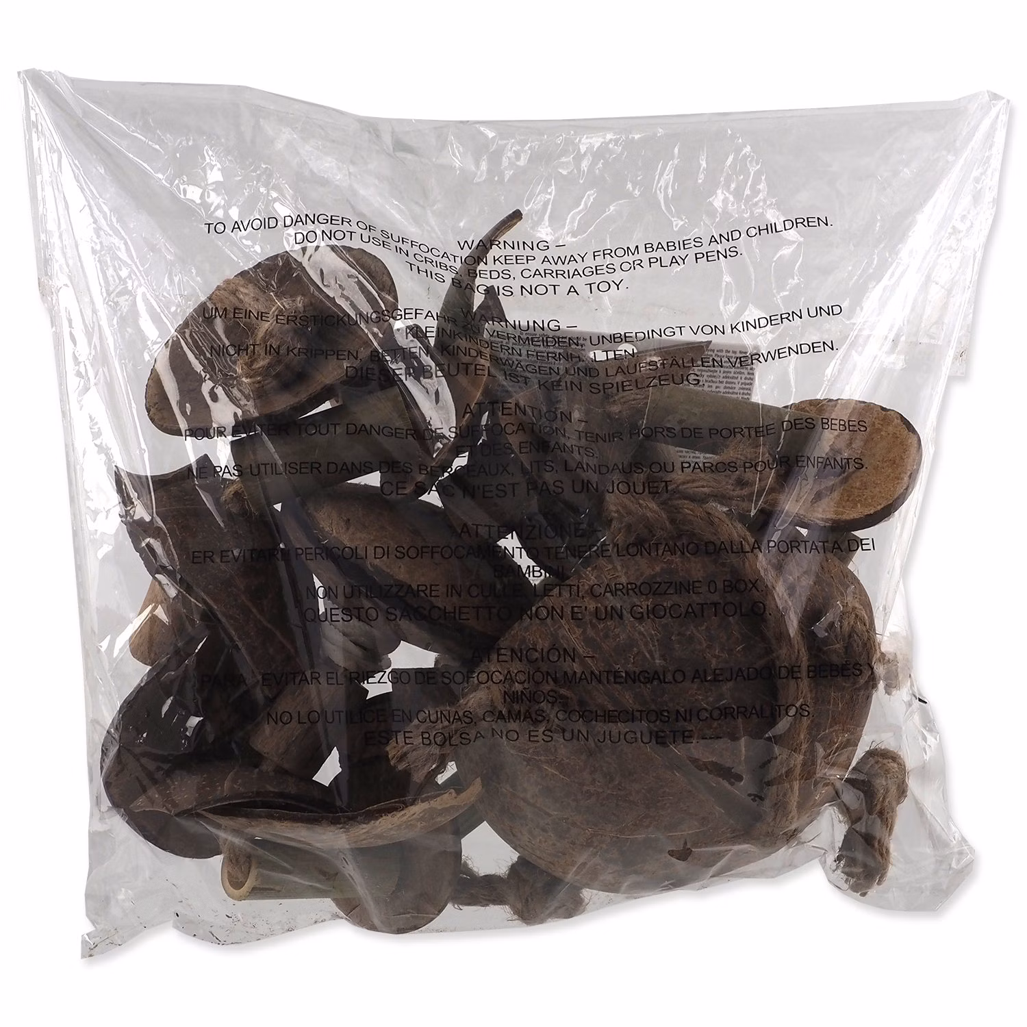 Hračka Epic Pet závesná z dreva so zvončekom 60x20cm