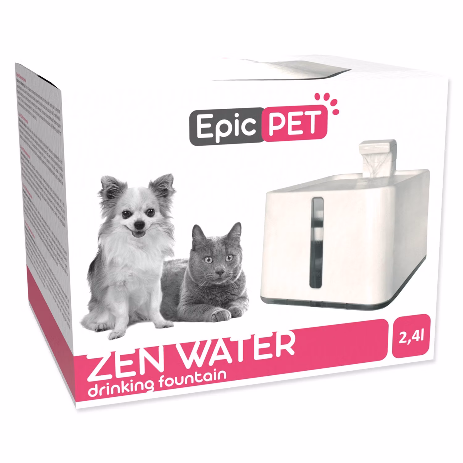 Fontána Epic Pet ZEN automatická biela 2,4l