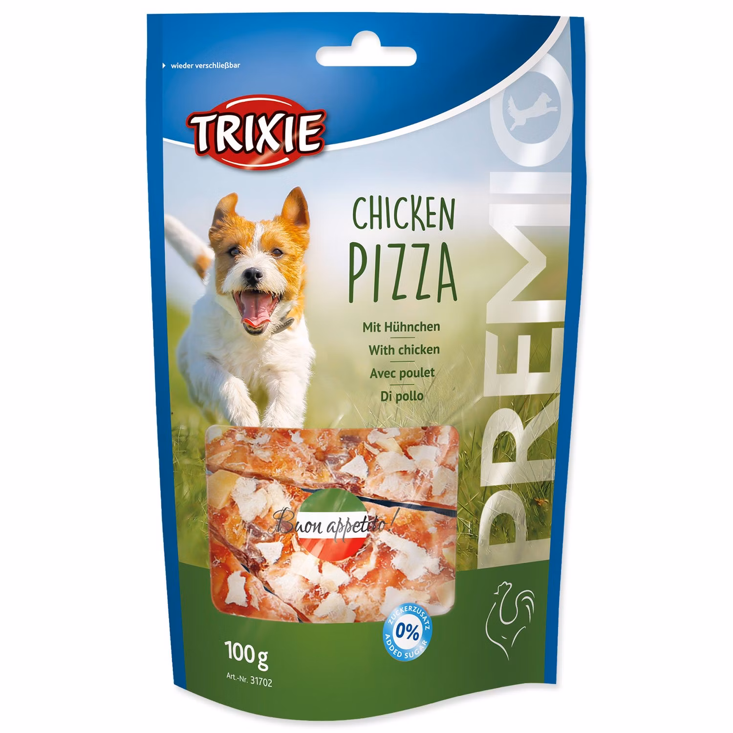 Pochúťka Trixie Premio Chicken Pizza 100g