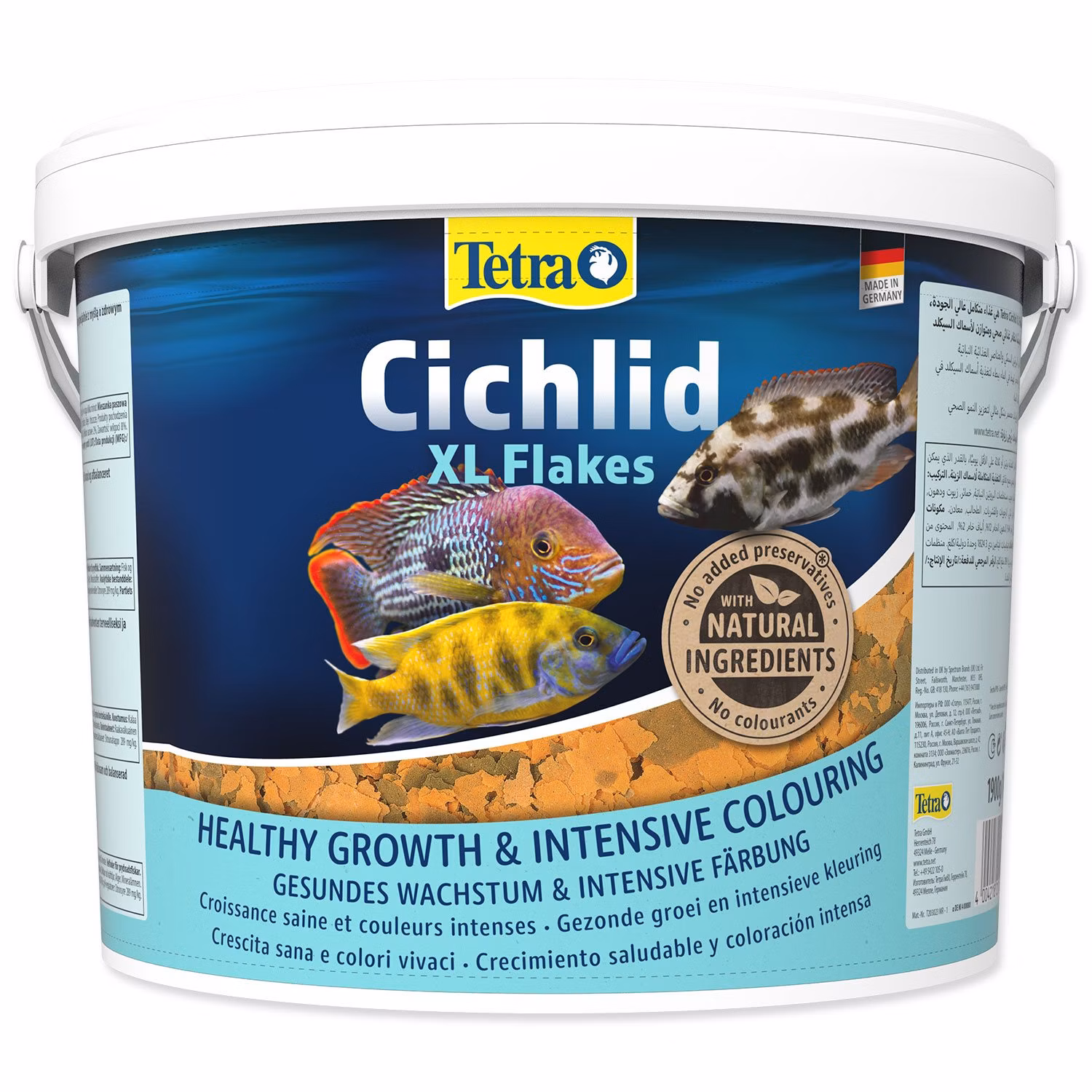 Krmivo Tetra Cichlid XL vločky 10l