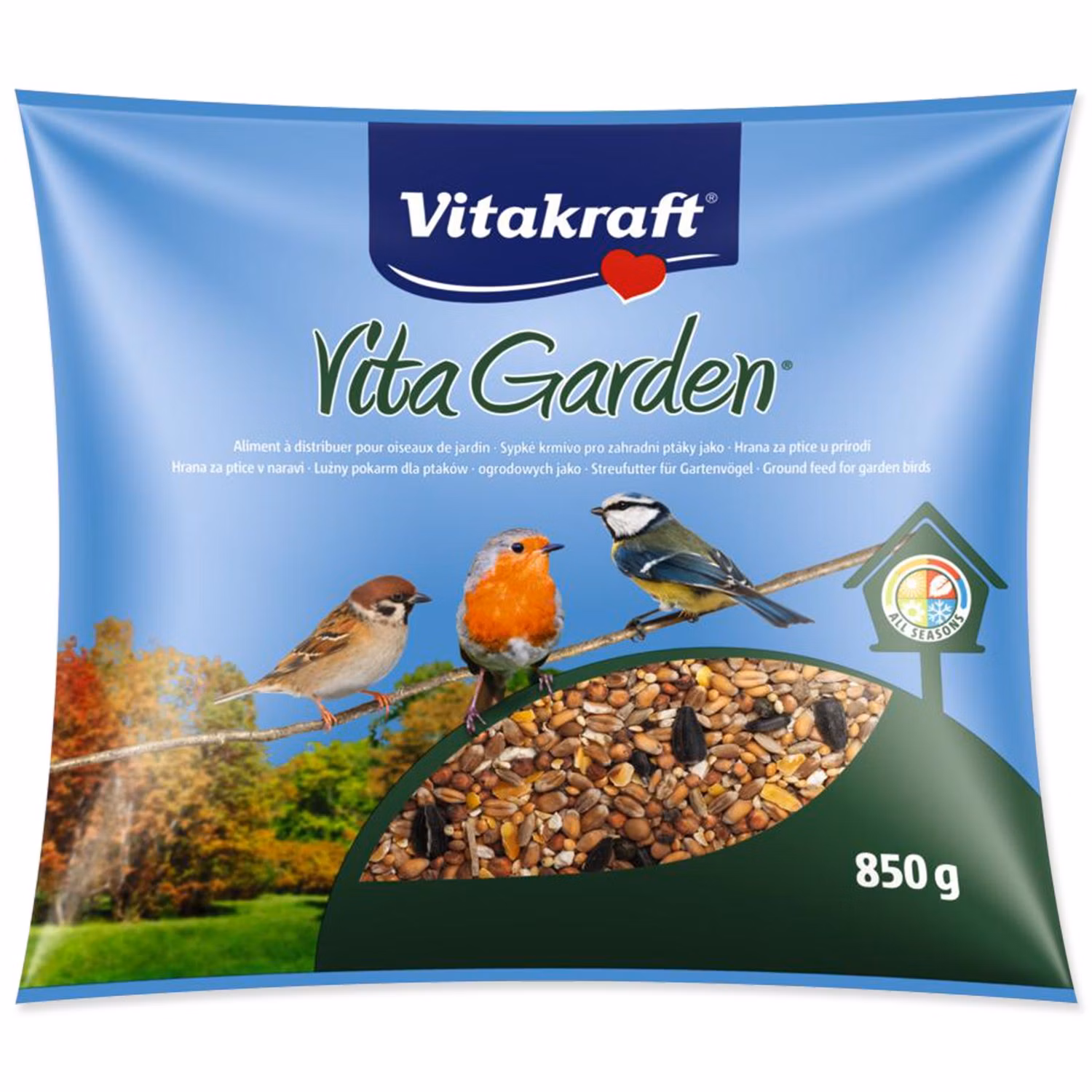 Krmivo Vitakraft Garden zmes pre vonkajšie vtáctvo 850g