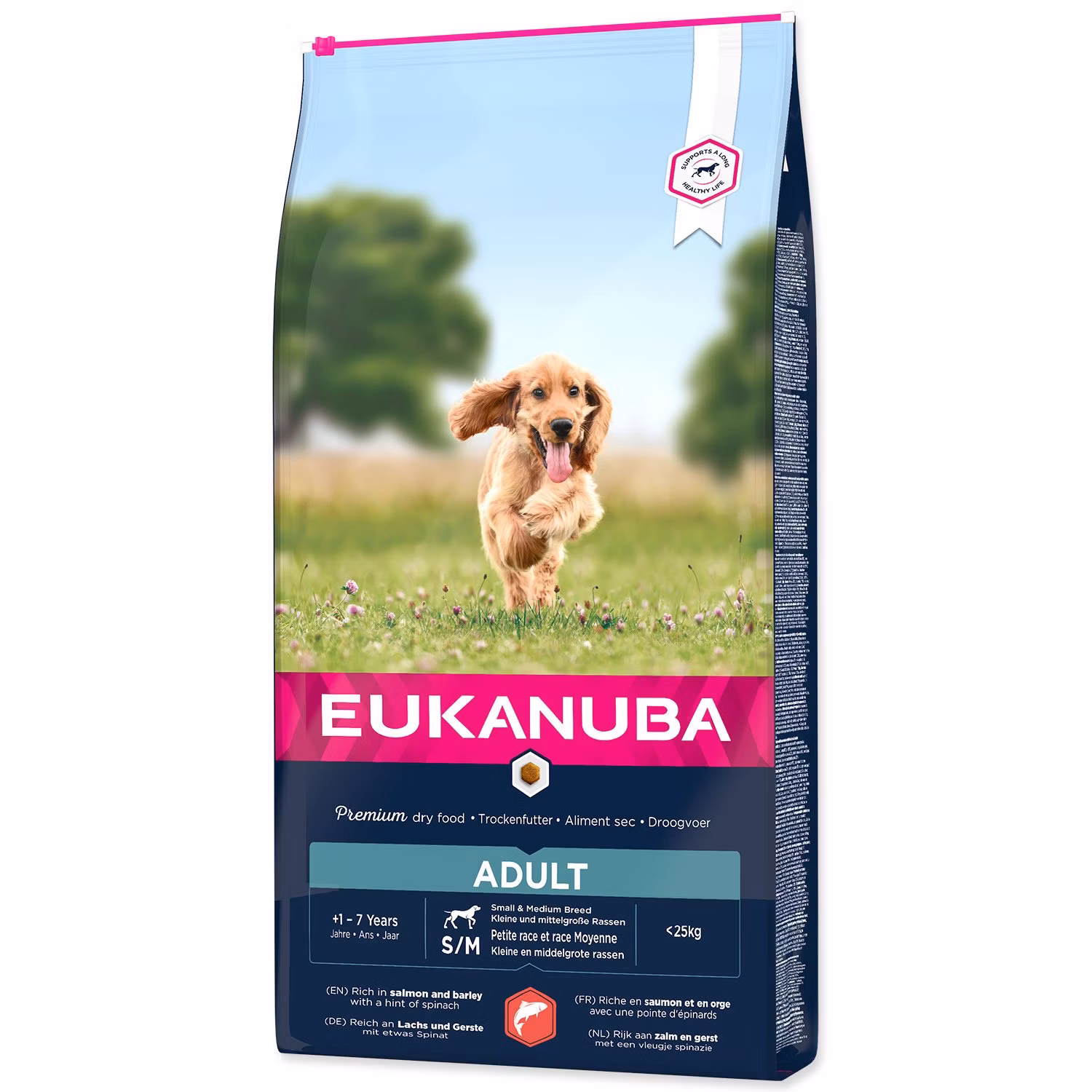 Krmivo EUKANUBA Adult Small & Medium Salmon 12kg