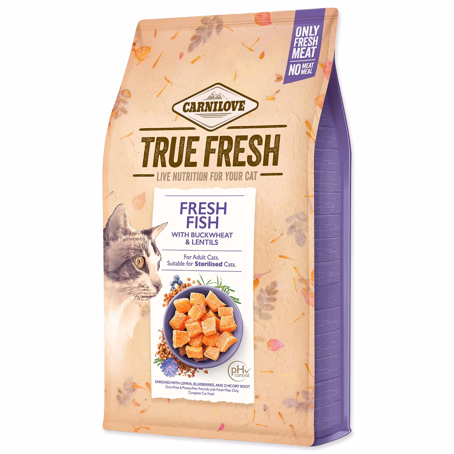 Krmivo Carnilove Cat True Fresh Fish 4,8 kg