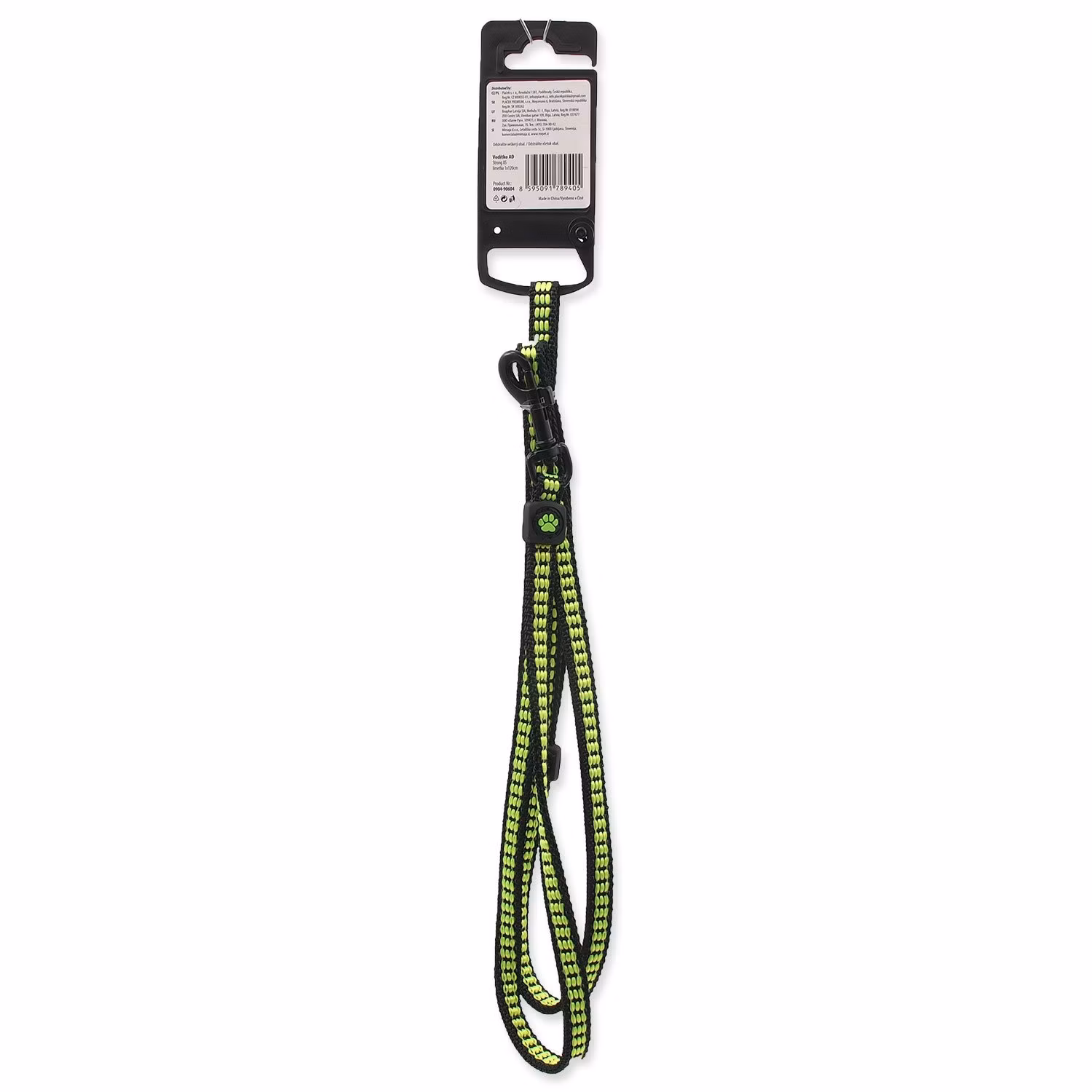 Vodítko Active Dog Strong XS limetka 1x120cm