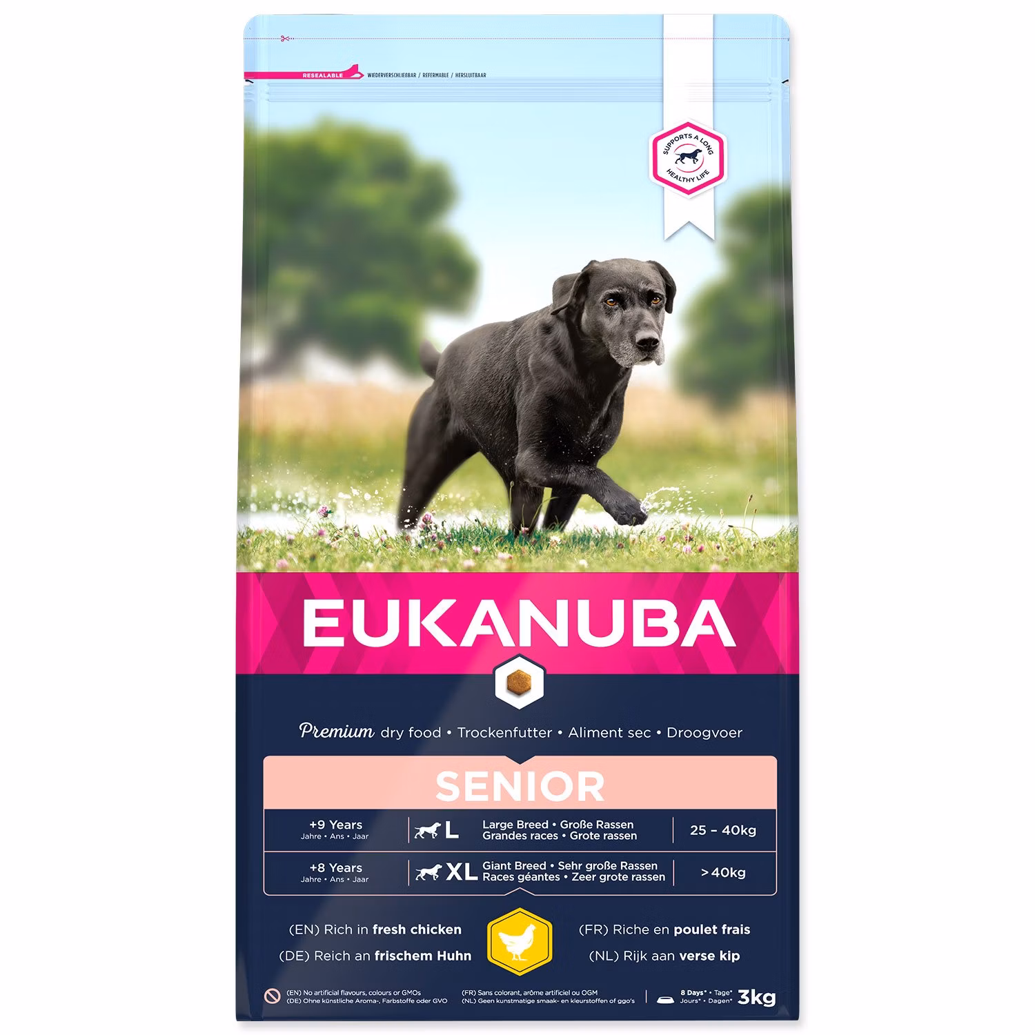 Krmivo EUKANUBA Senior Large & Giant 3kg
