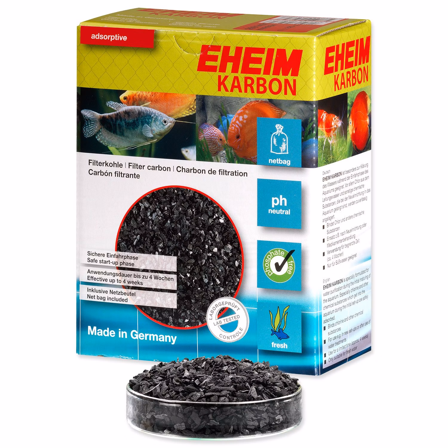 Náplň Eheim KARBON 225g, 1l