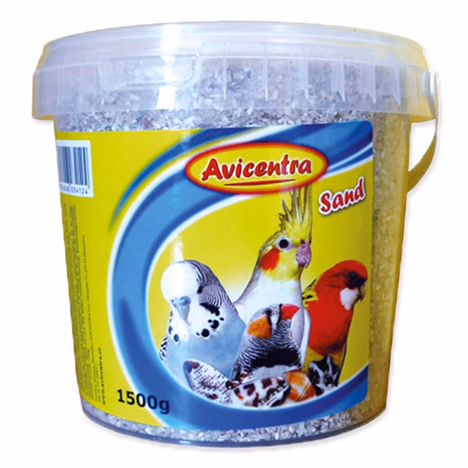 Piesok Avicentra s drvenými mušľami 1,5kg