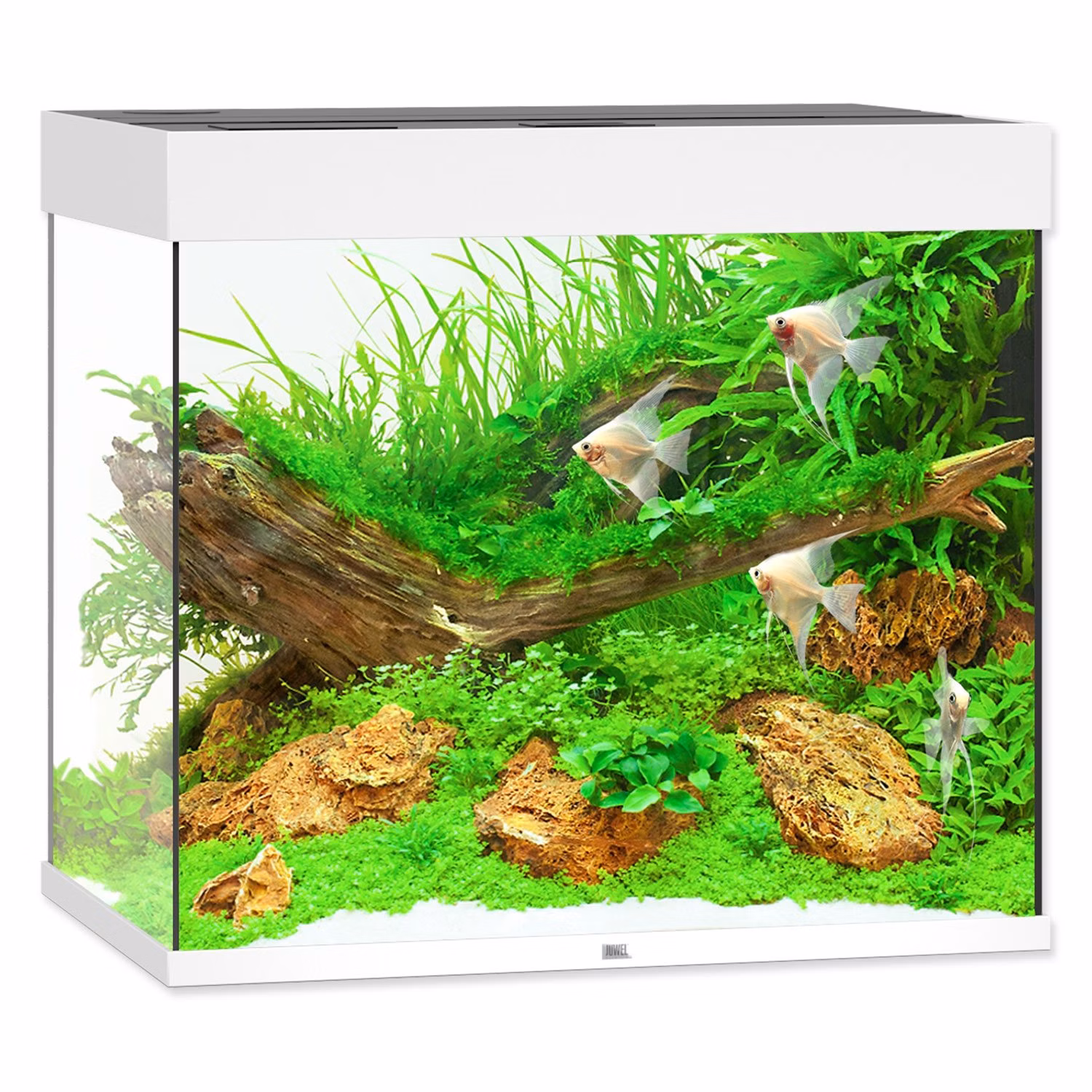 Akvarijný set Juwel Lido LED 200 biely 70x51x65cm 200l