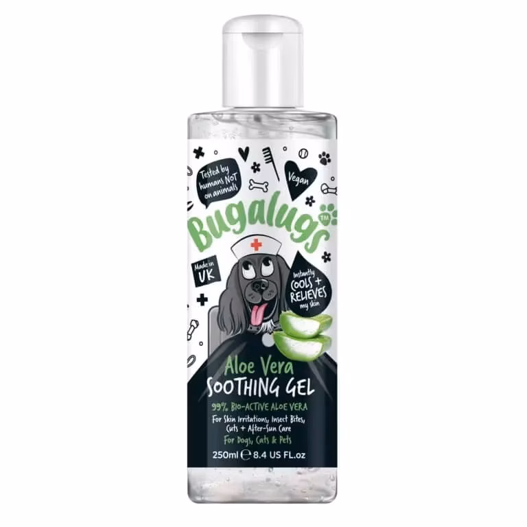 Bugalugs upokojujúci gél pre psov s aloe vera - 500 ml