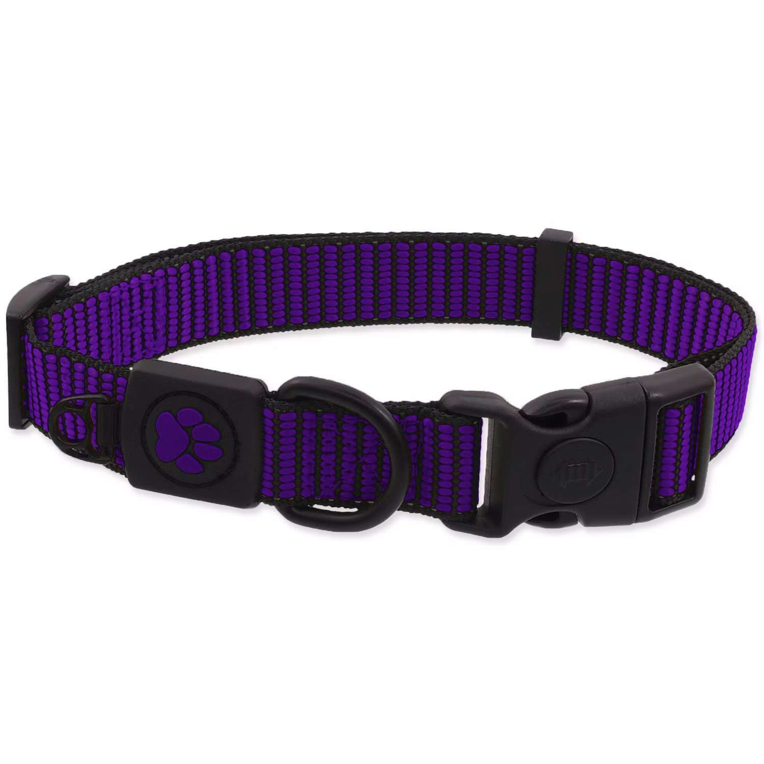 Obojok Active Dog Strong L fialový 2,5x45-68cm