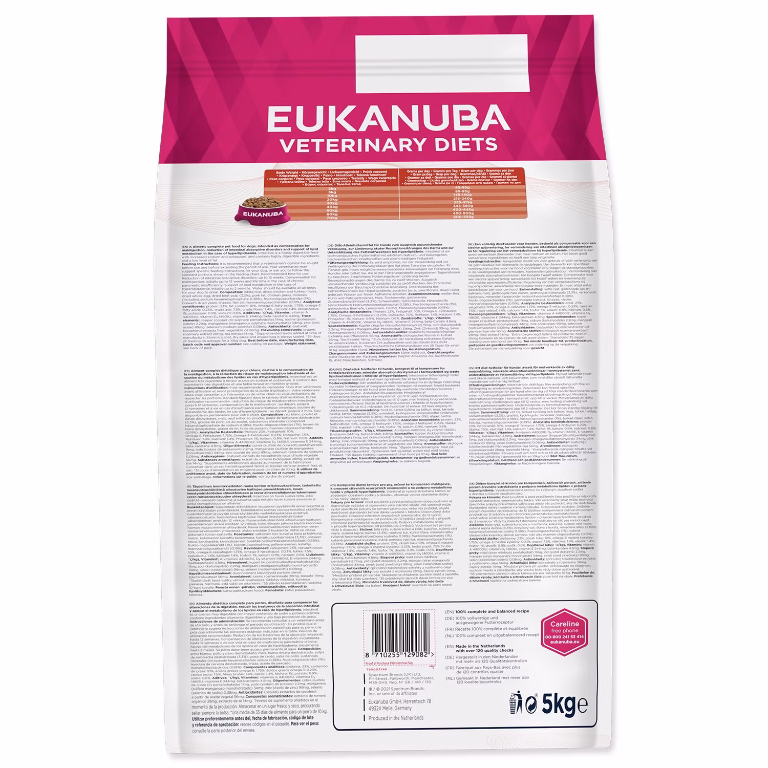 Krmivo EUKANUBA Veterinary Diets Intestinal 5kg