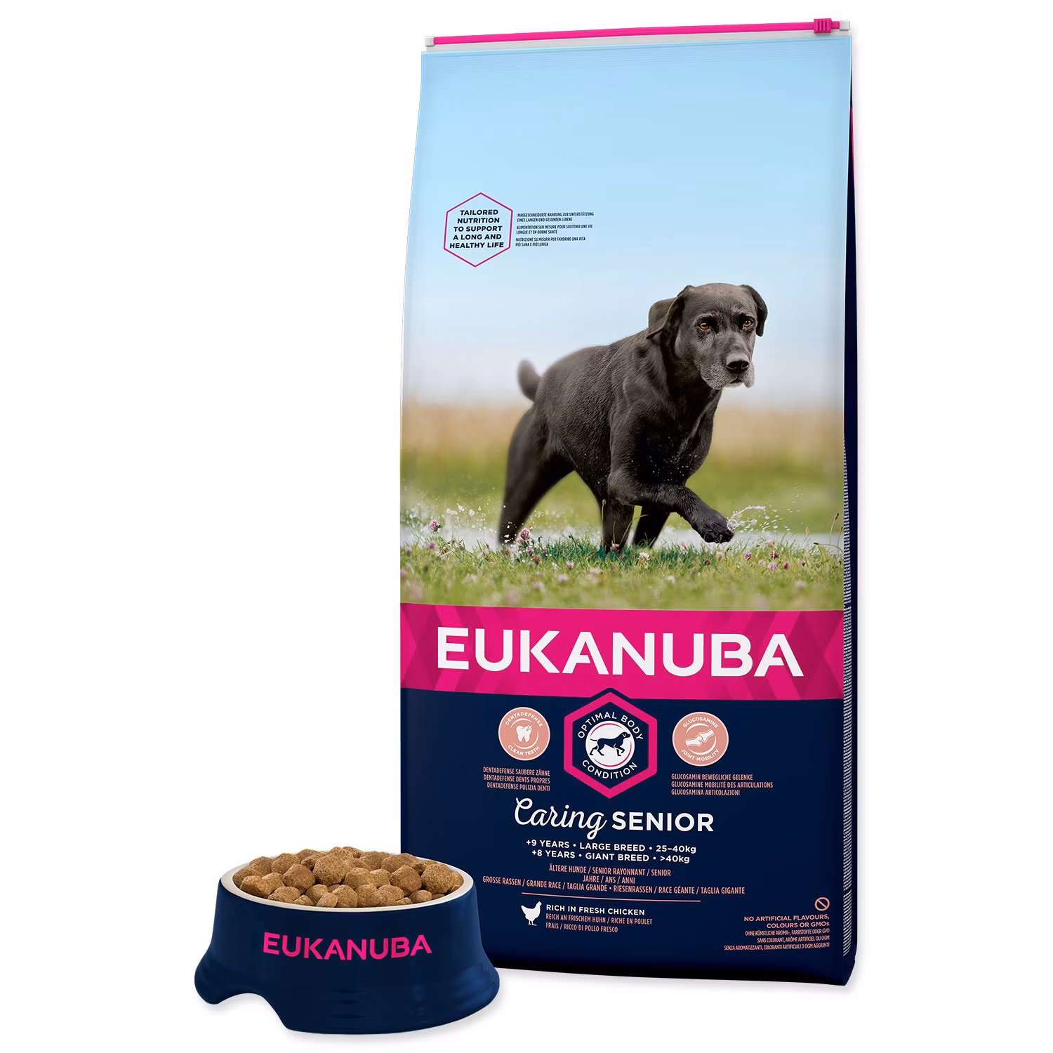 Krmivo EUKANUBA Senior Large & Giant 15kg