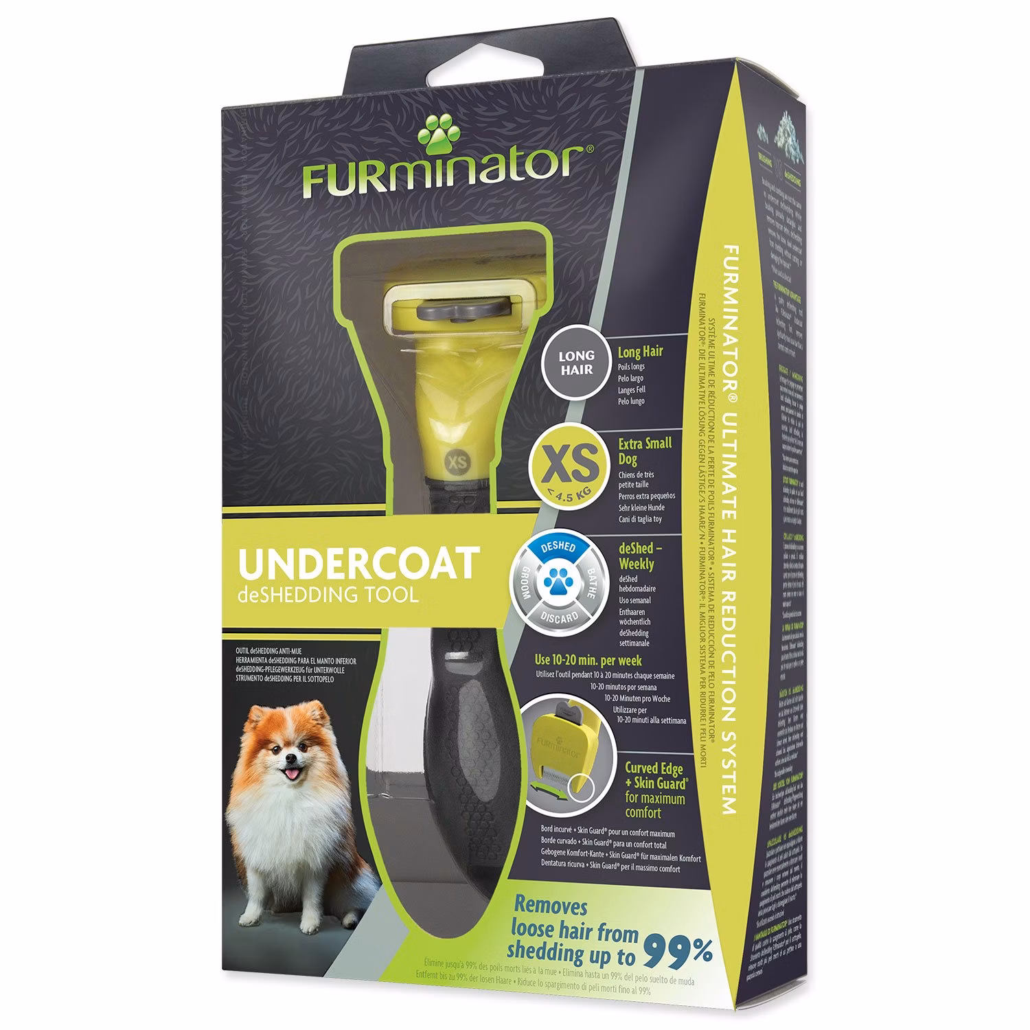 Hrebeň Furminator dlhá srsť TOY do 4,5kg