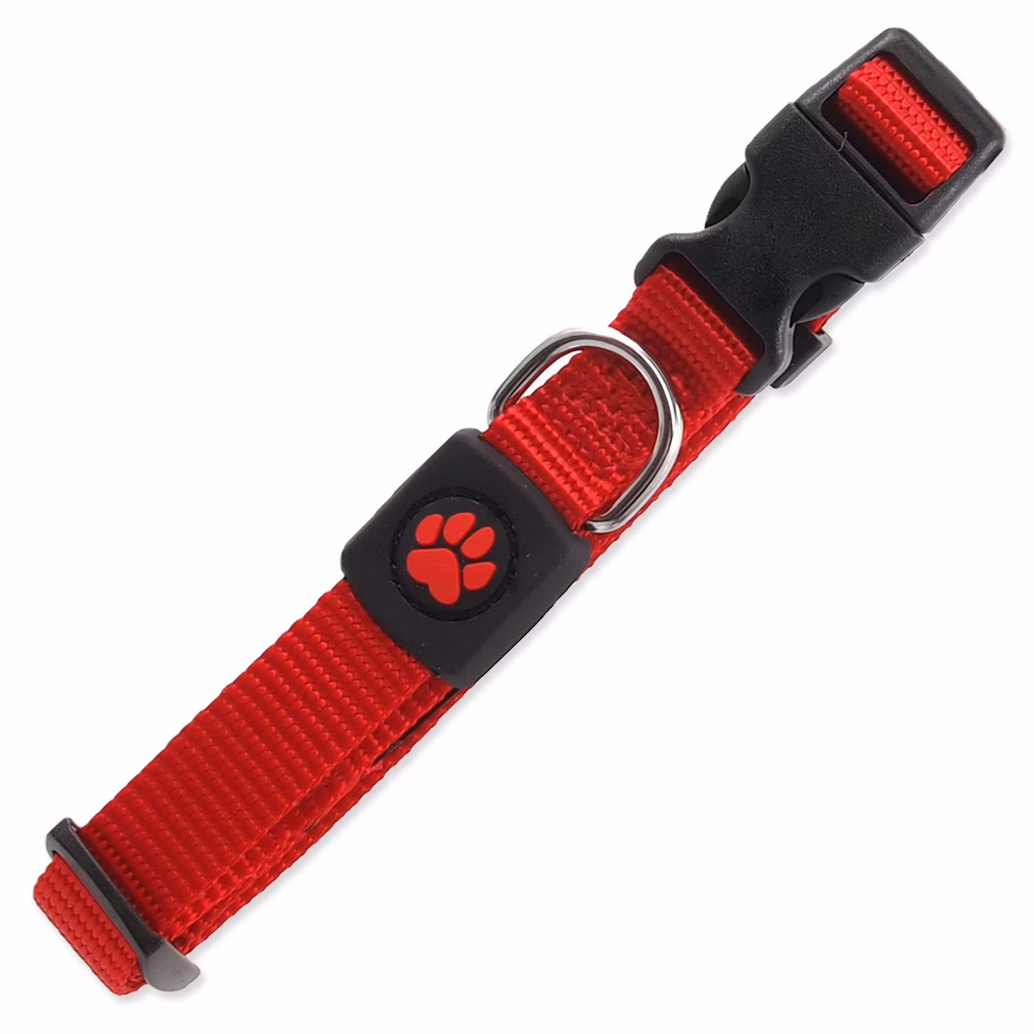 Obojok Active Dog Premium S červený 1,5x27-37cm