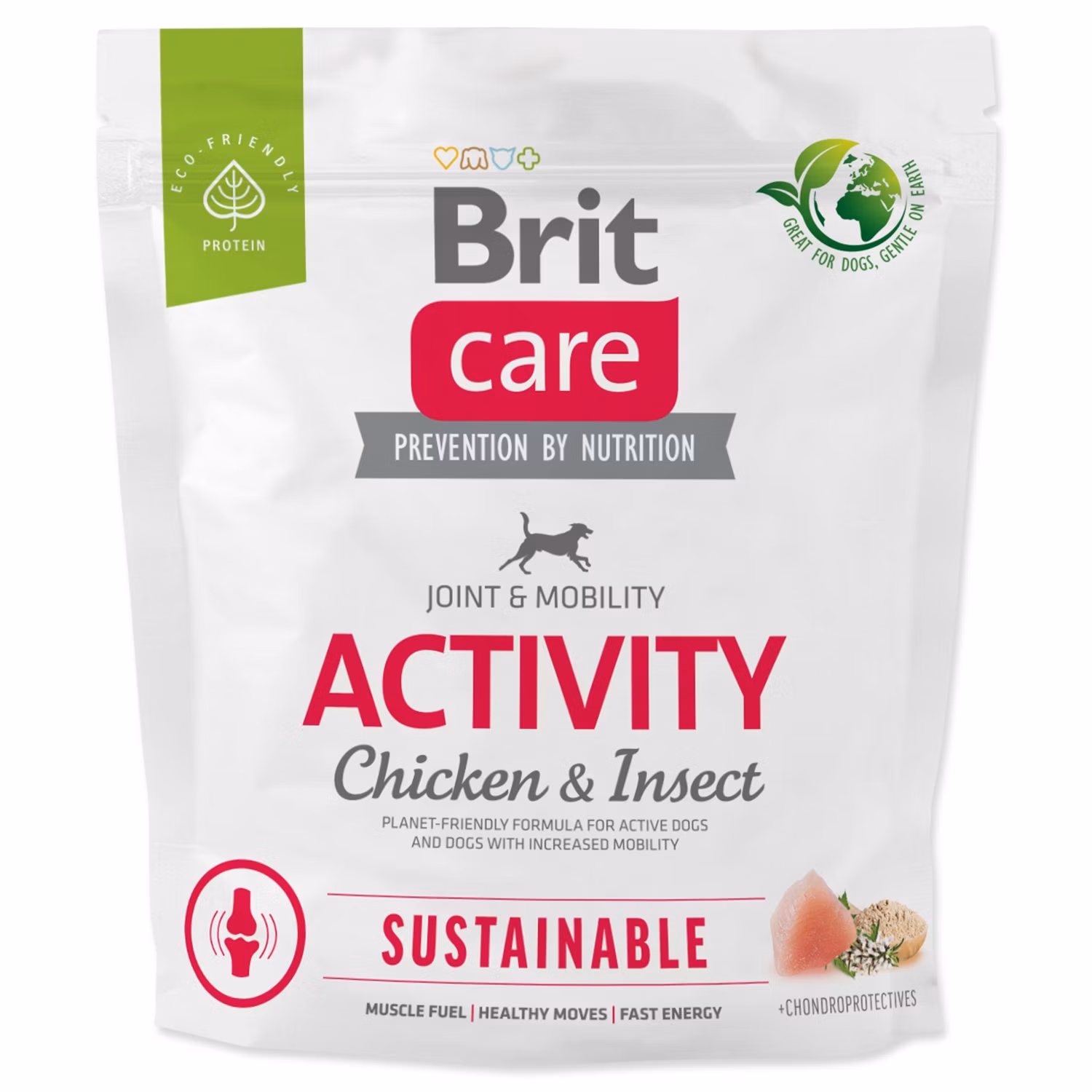 Krmivo Brit Care Dog Sustainable Activity Chicken & Insect 1kg
