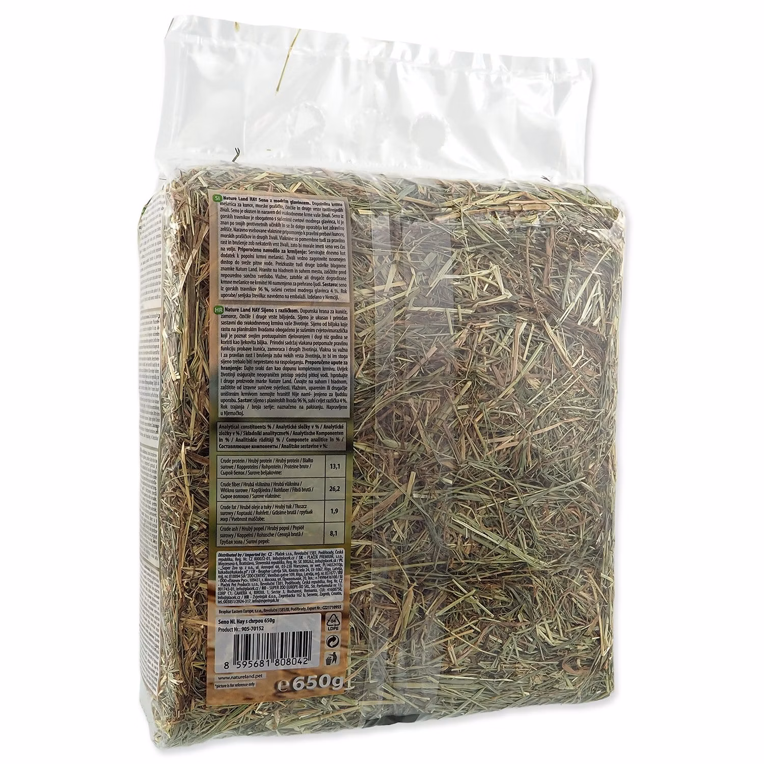 Seno Nature Land Hay s nevädzou 0,65kg