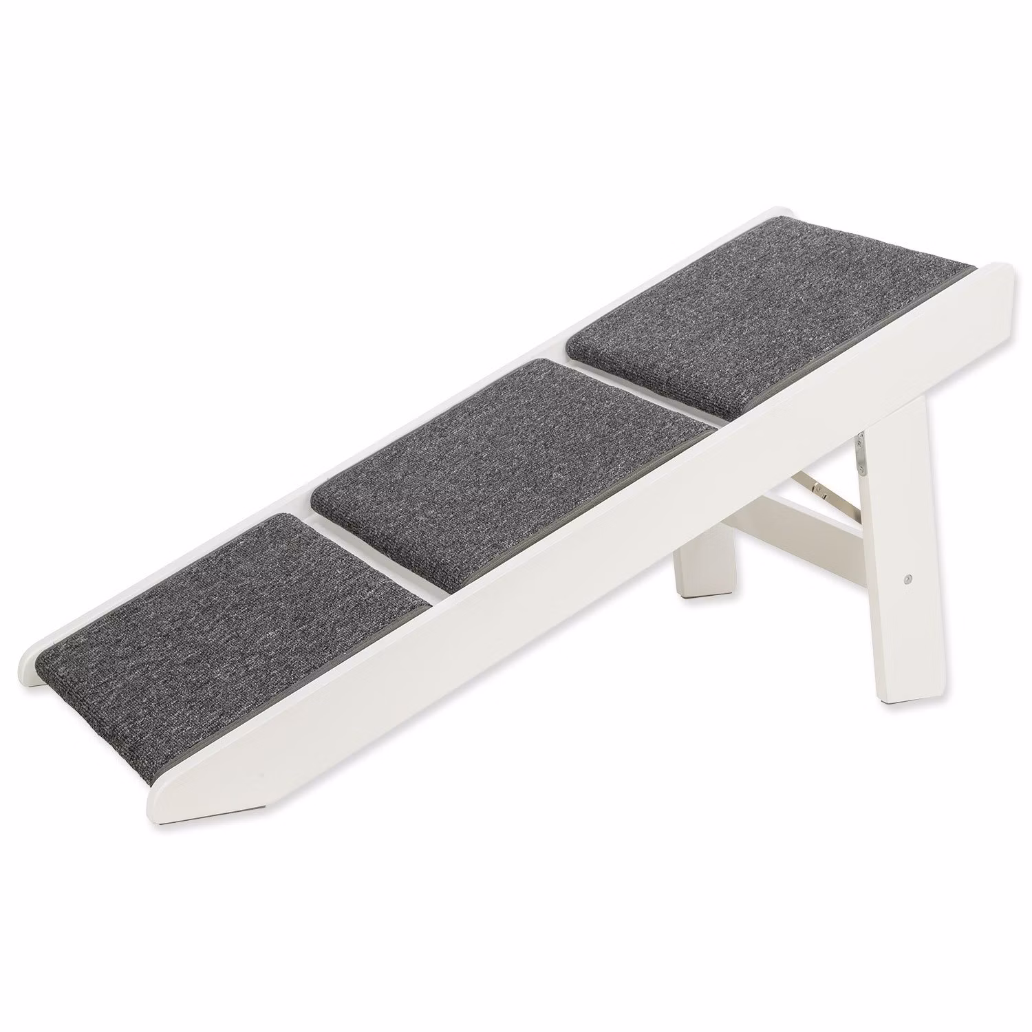 Rampa Trixie schody skladacie biele 44x46x106cm